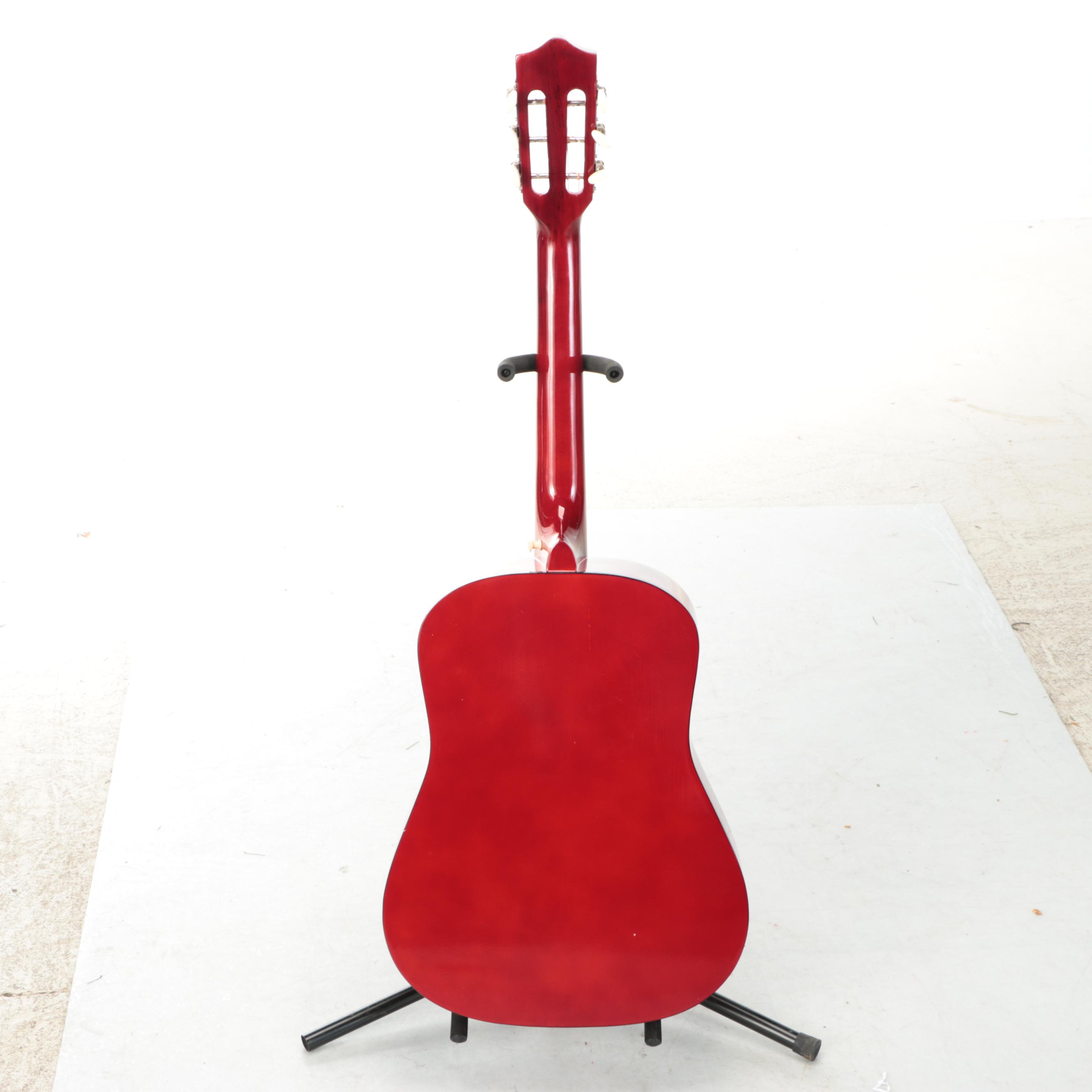 Taylor Swift Decal-Signed Ashthorpe Acoustic Guitar with JSA