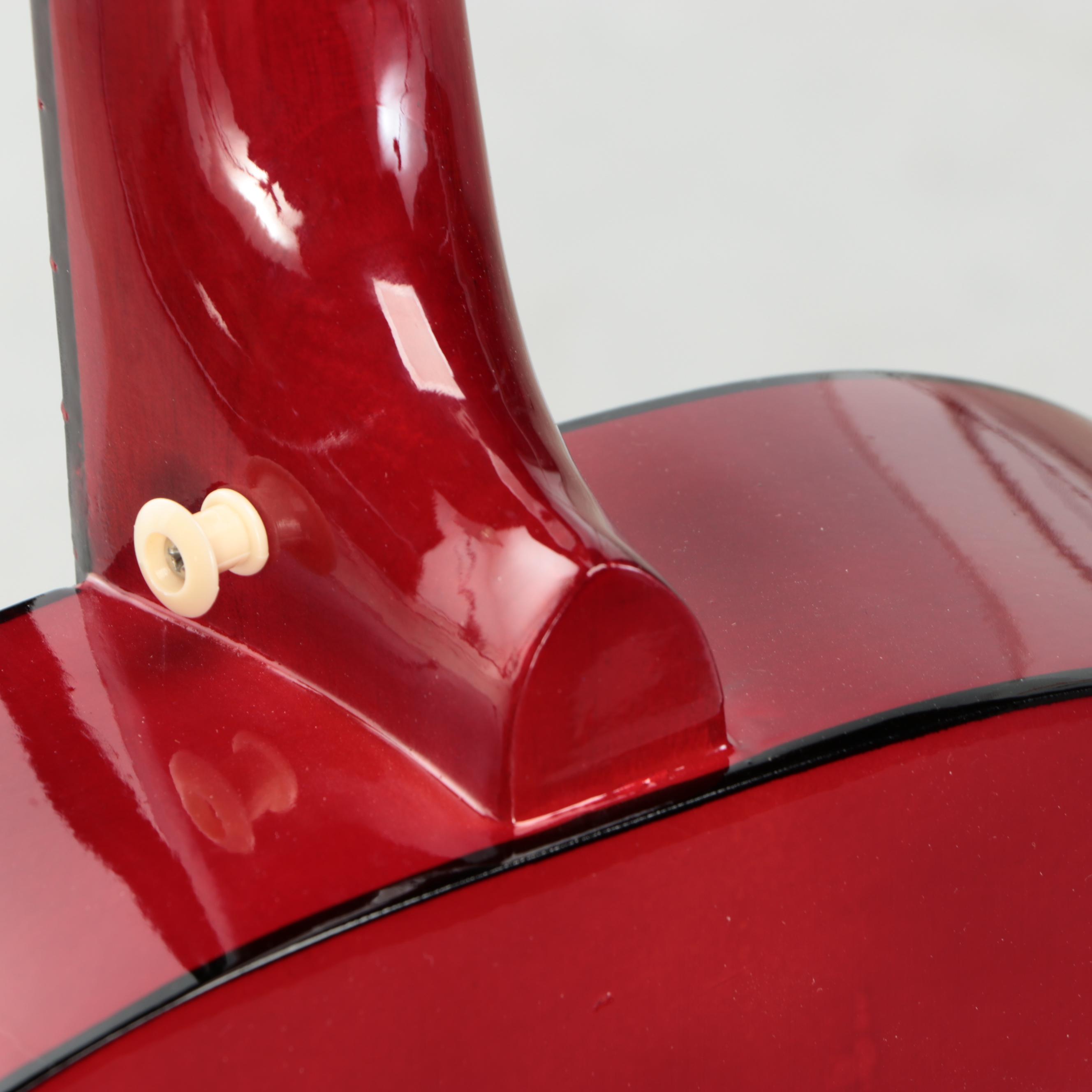 Taylor Swift Decal-Signed Ashthorpe Acoustic Guitar with JSA