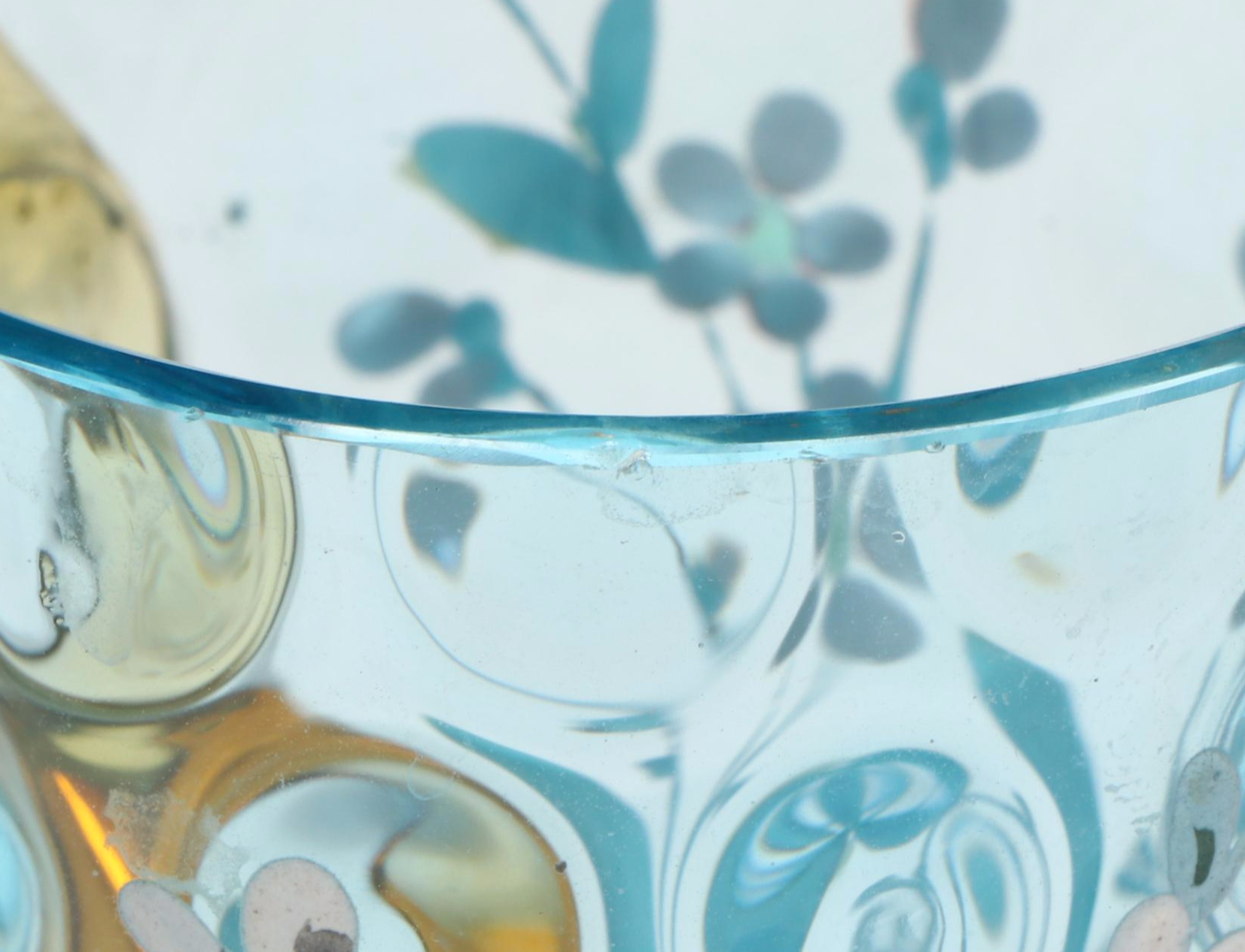 American Brilliant Cut Ewer and Bowl with Other Table Accessories