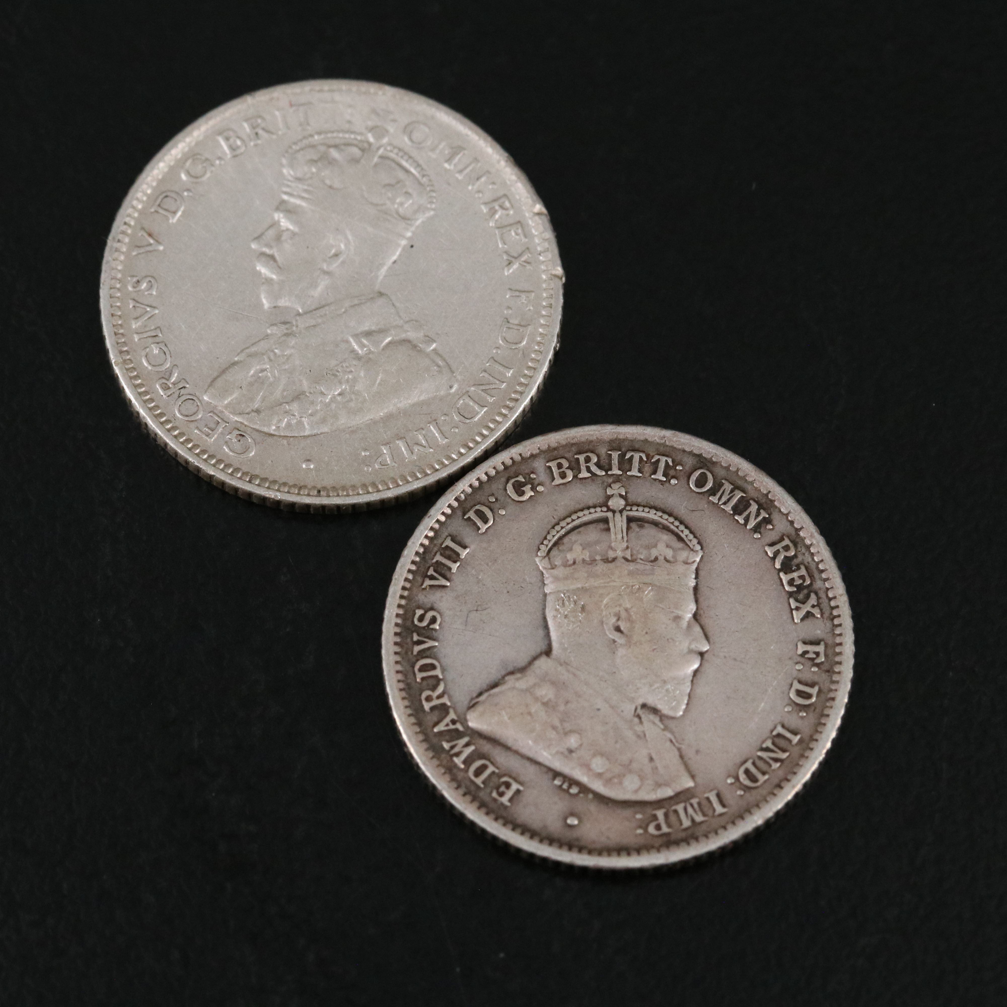 Six Different Australian Silver Coins