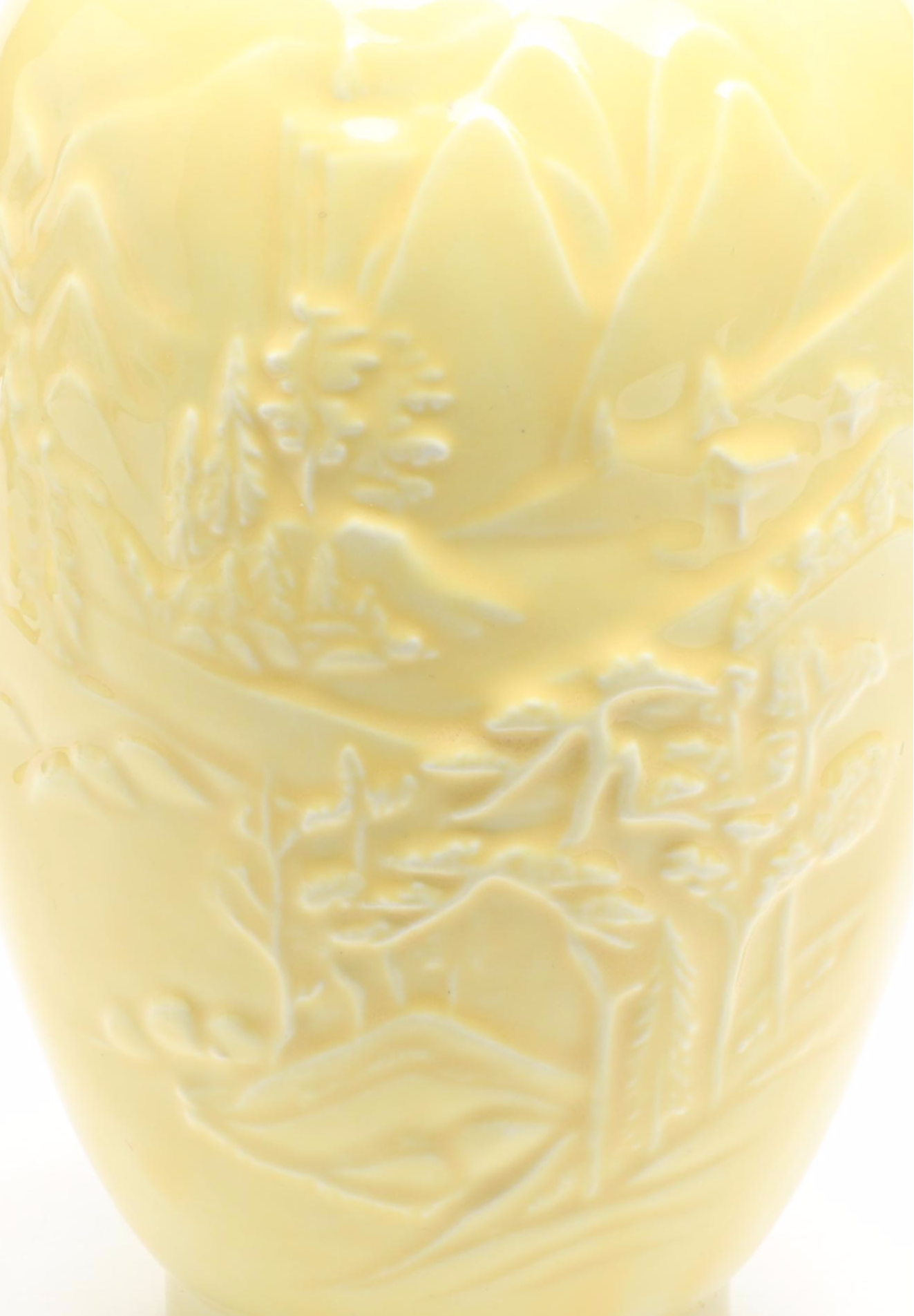 Marino Italian Bowl, Delfts Blue Trumpet Vase, Reverse Decoupage Vase, More