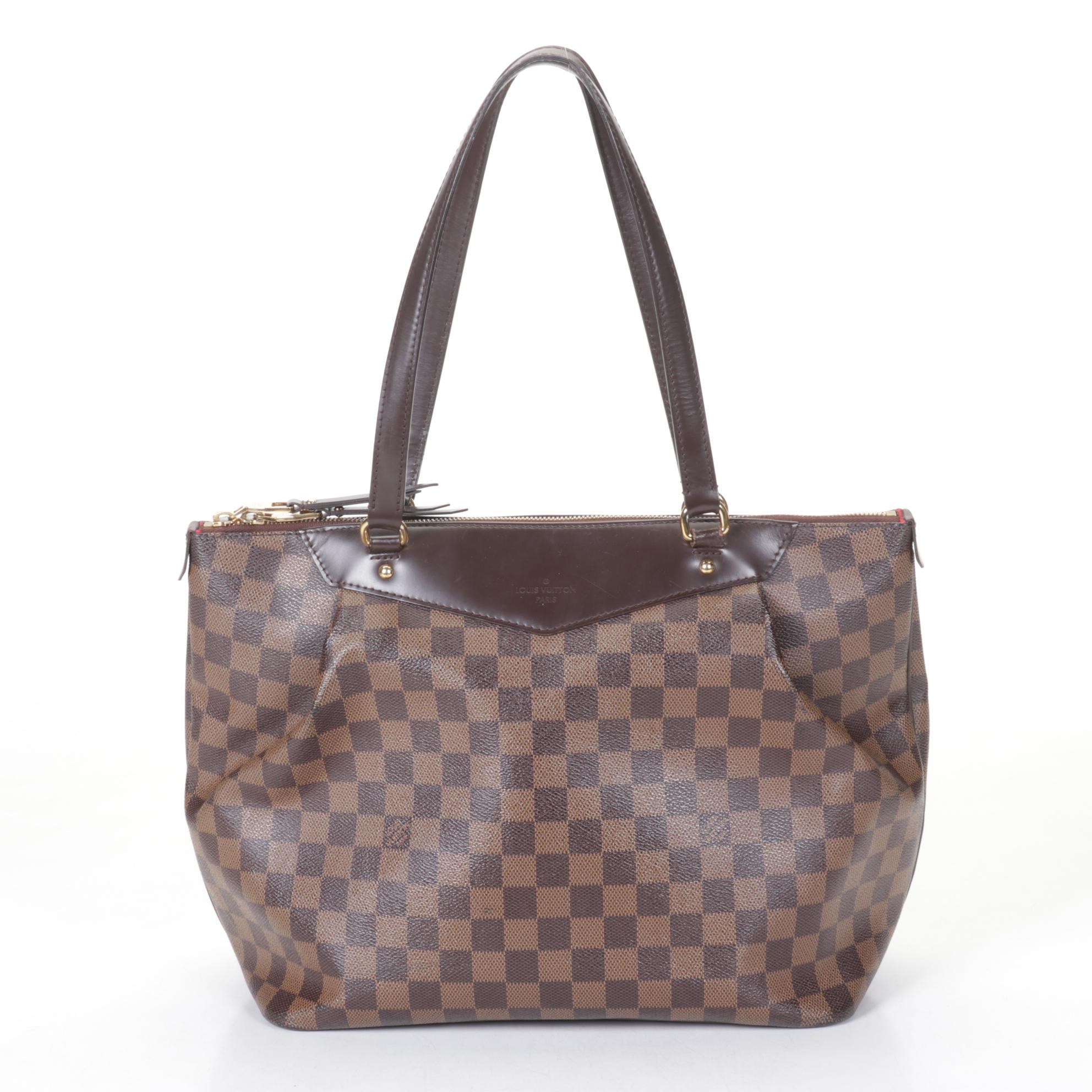 Louis Vuitton Westminster GM Damier Ebene Coated Canvas Shoulder Bag