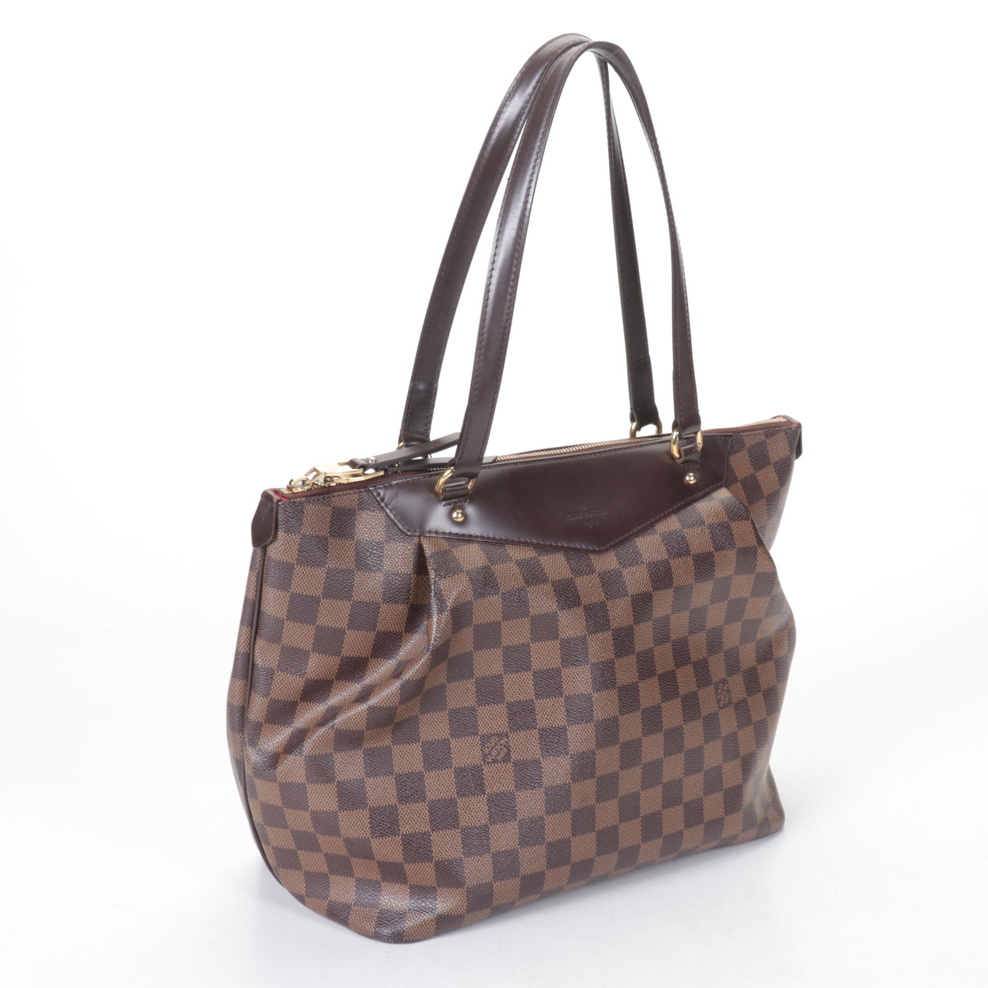 Louis Vuitton Westminster GM Damier Ebene Coated Canvas Shoulder Bag