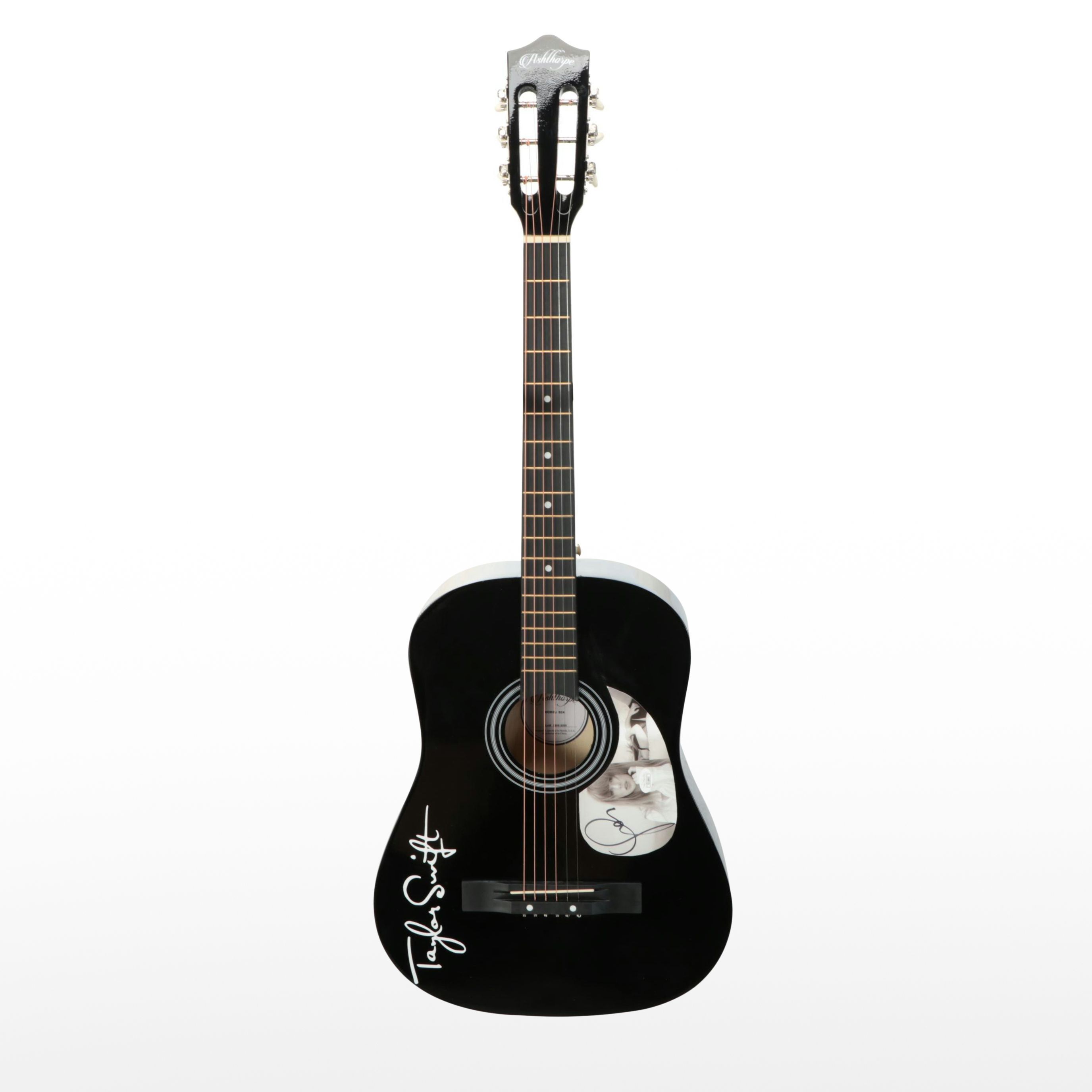 Taylor Swift Decal-Signed Ashthorpe Acoustic Guitar with JSA