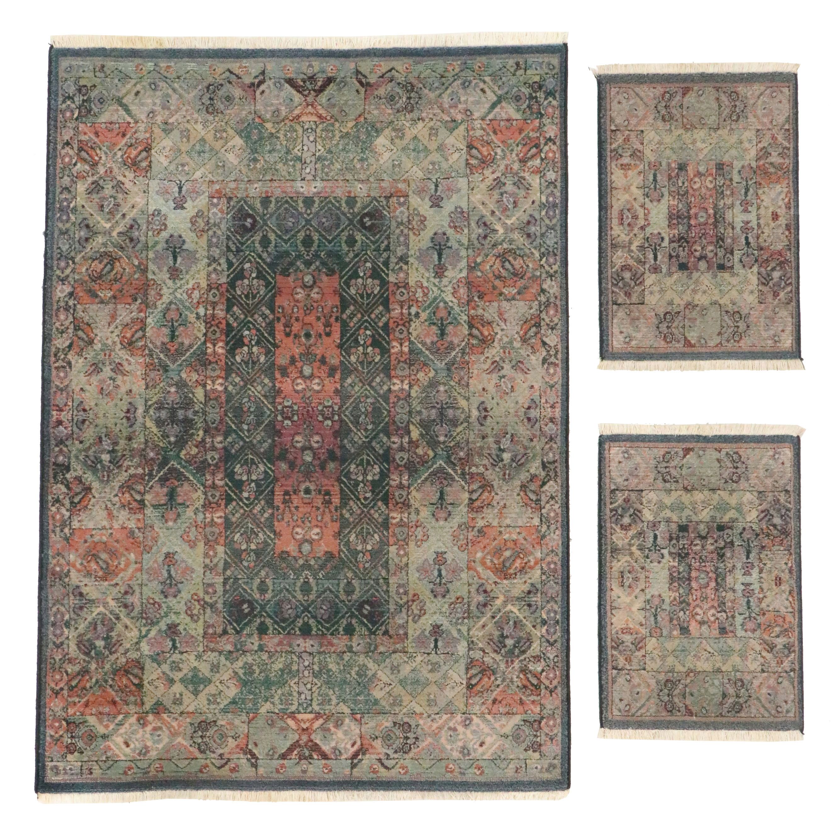 5'4 x 7'8 Machine Made Egyptian Oriental Weavers "Old Masters" Area Rug, Rug Set