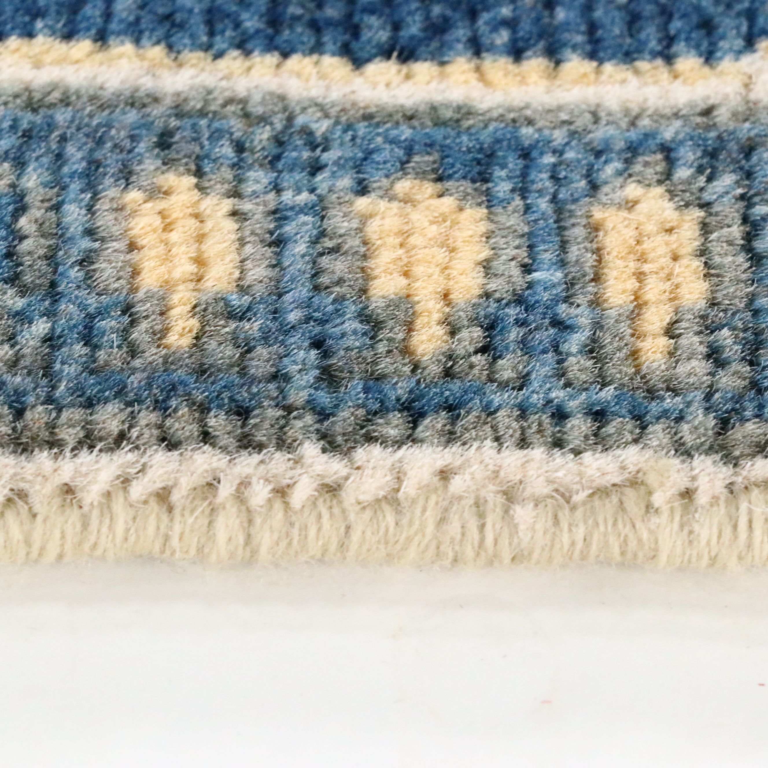 2'8 x 4'1 Hand-Knotted Afghan Pictorial War Rug