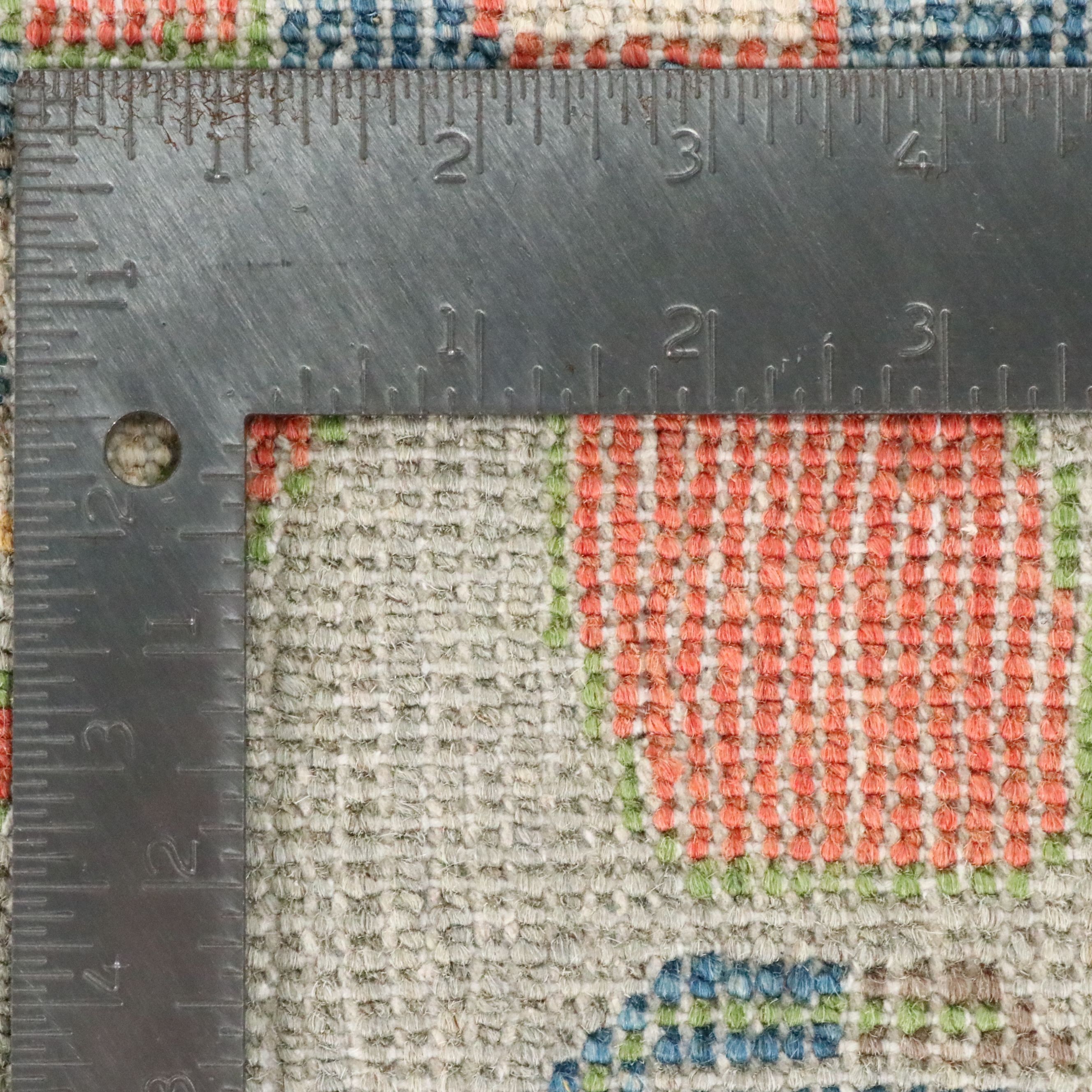 2'8 x 4'8 Hand-Knotted Pakistani Pictorial War Rug