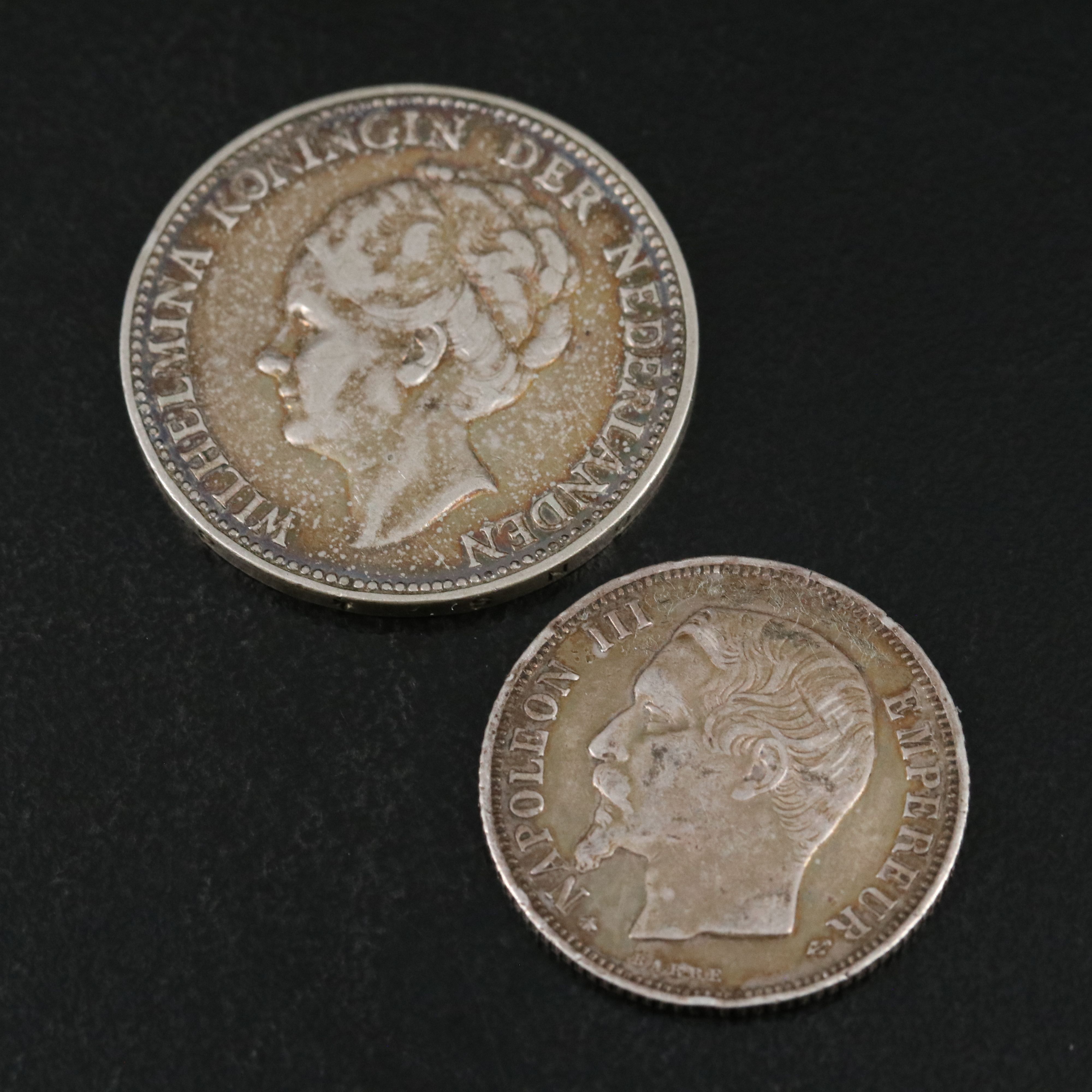 Six Different European Silver Coins