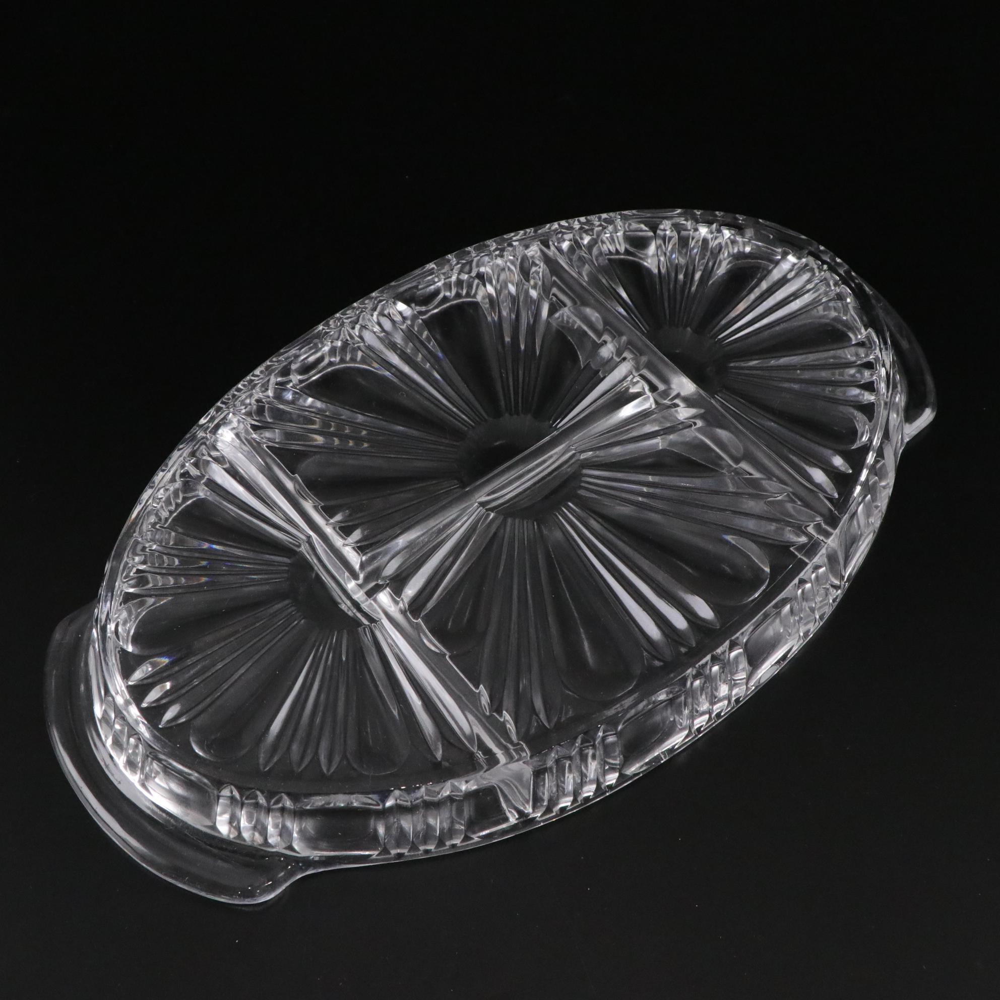 Mid Century Modern Serveware with Glass Divided Relish, Fondue Forks, and More