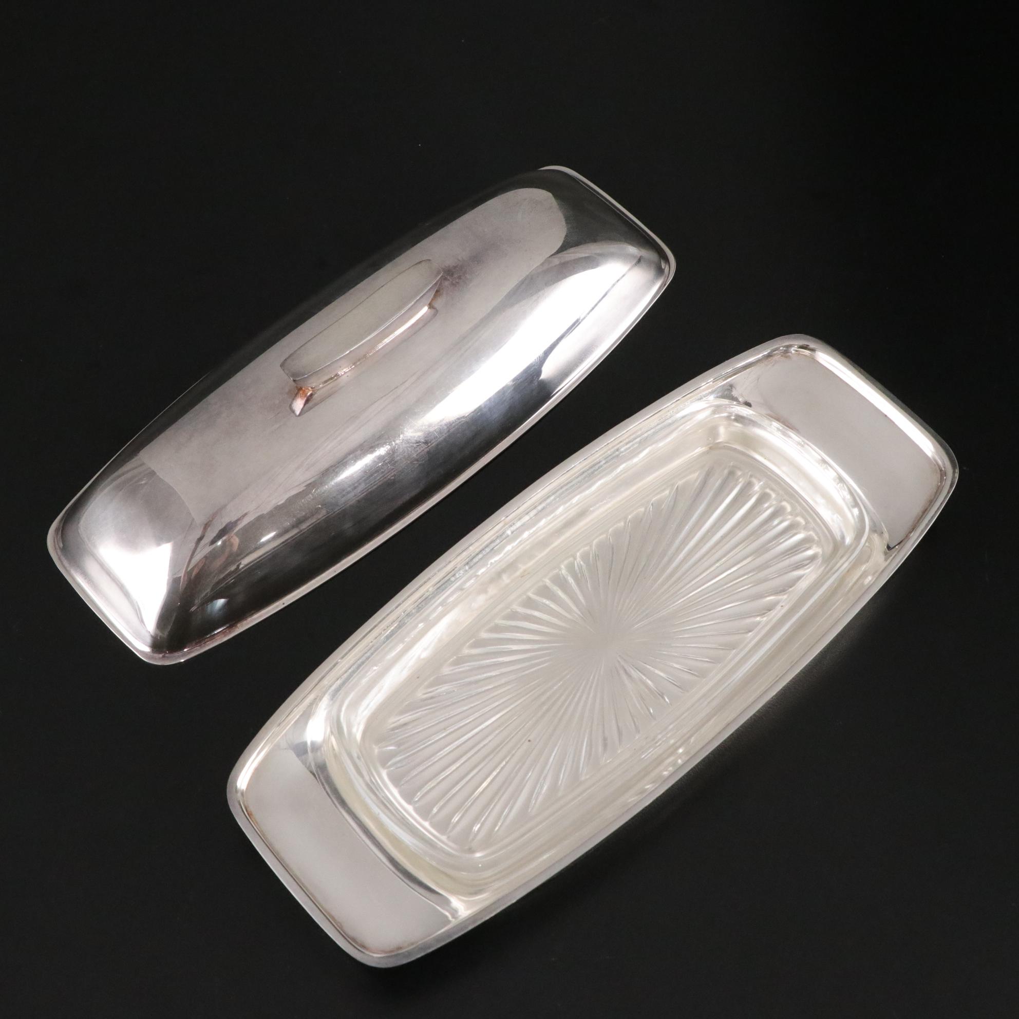 Mid Century Modern Serveware with Glass Divided Relish, Fondue Forks, and More