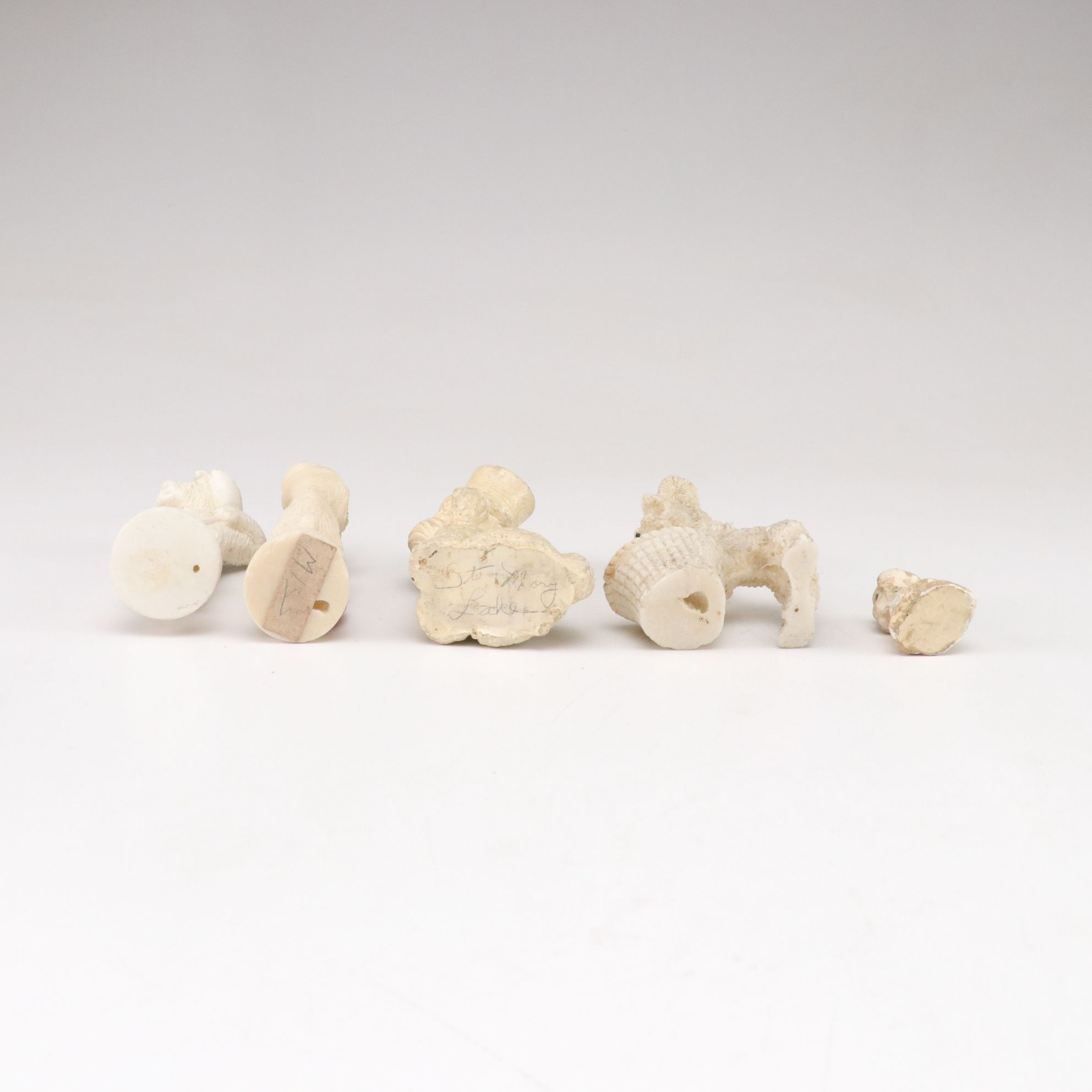 Ceramic & Carved Stone Westie and Terrier Figurines