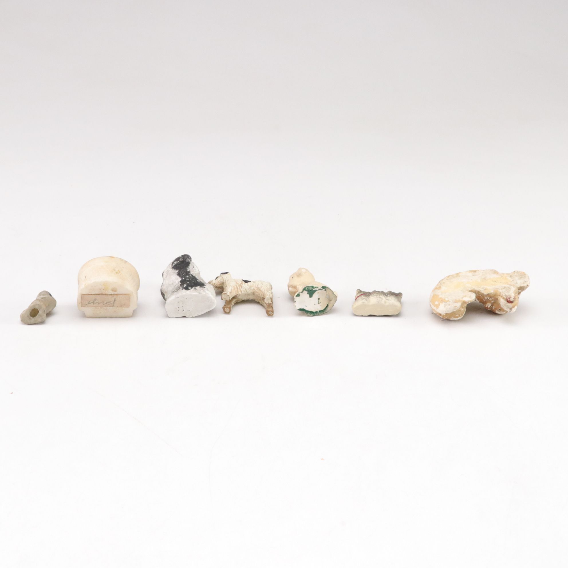 Ceramic & Carved Stone Westie and Terrier Figurines