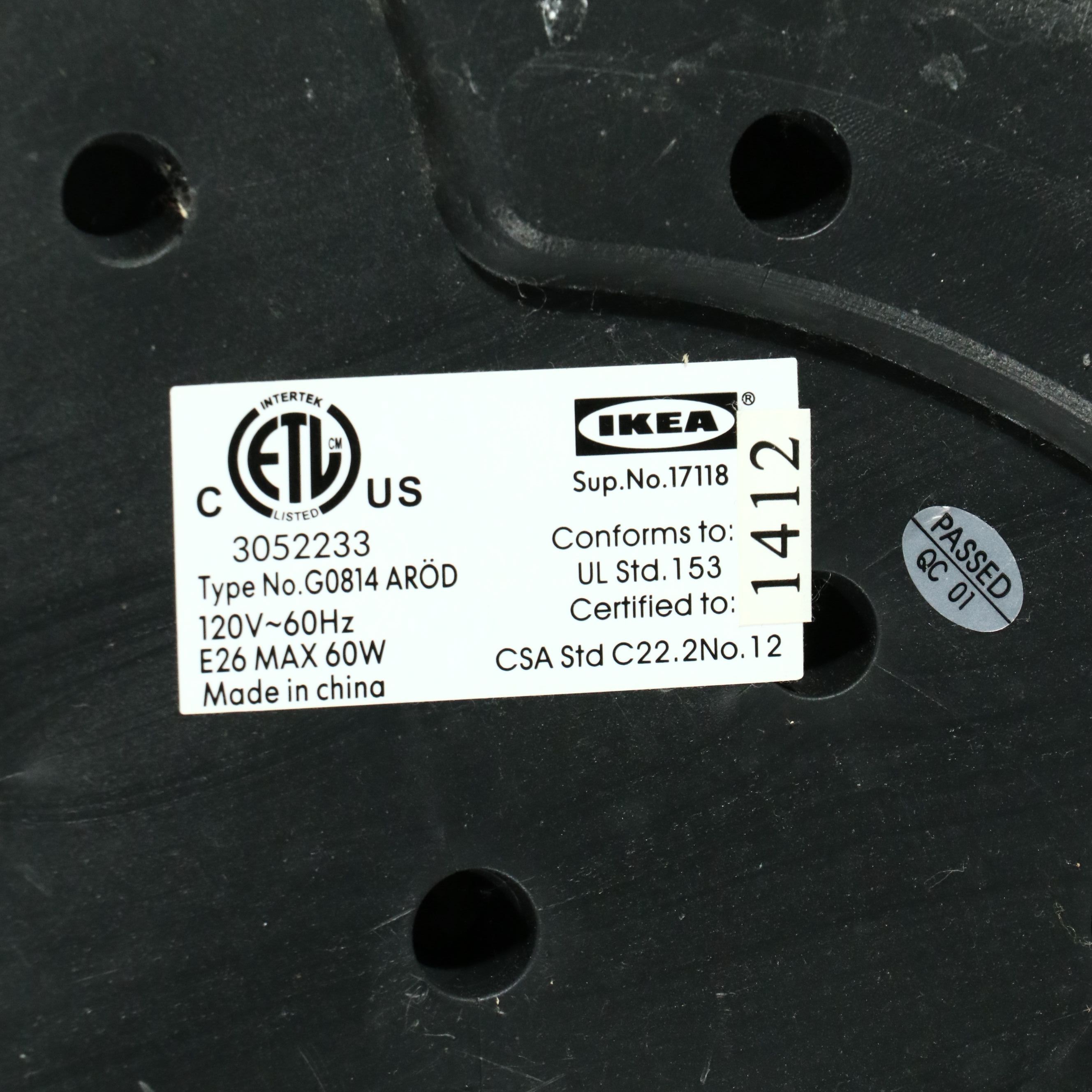 IKEA ARÖD Metal Floor Lamp