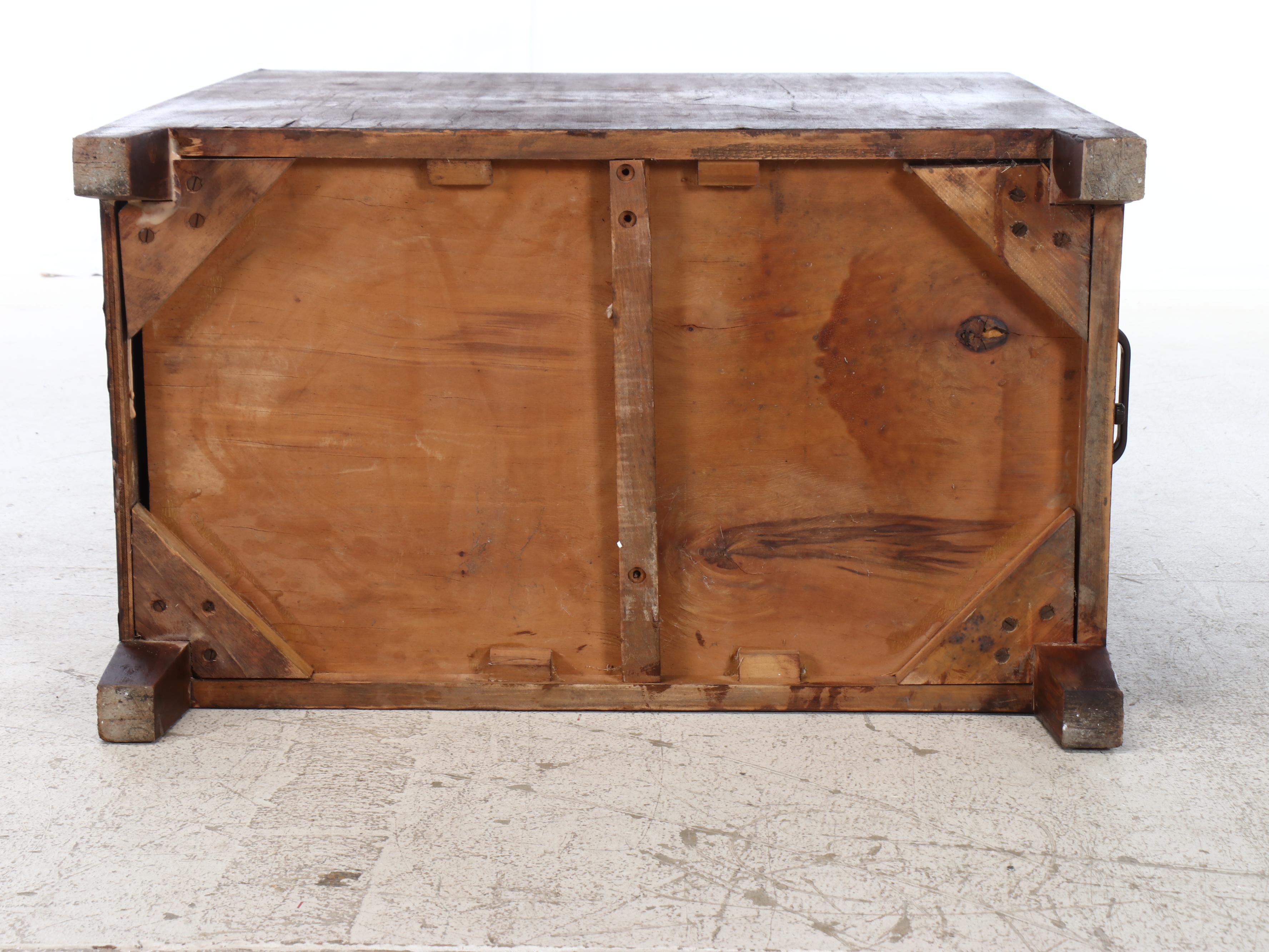 Globe-Wernicke Co. Walnut Finish Two-Drawer Letter Size Filling Cabinet