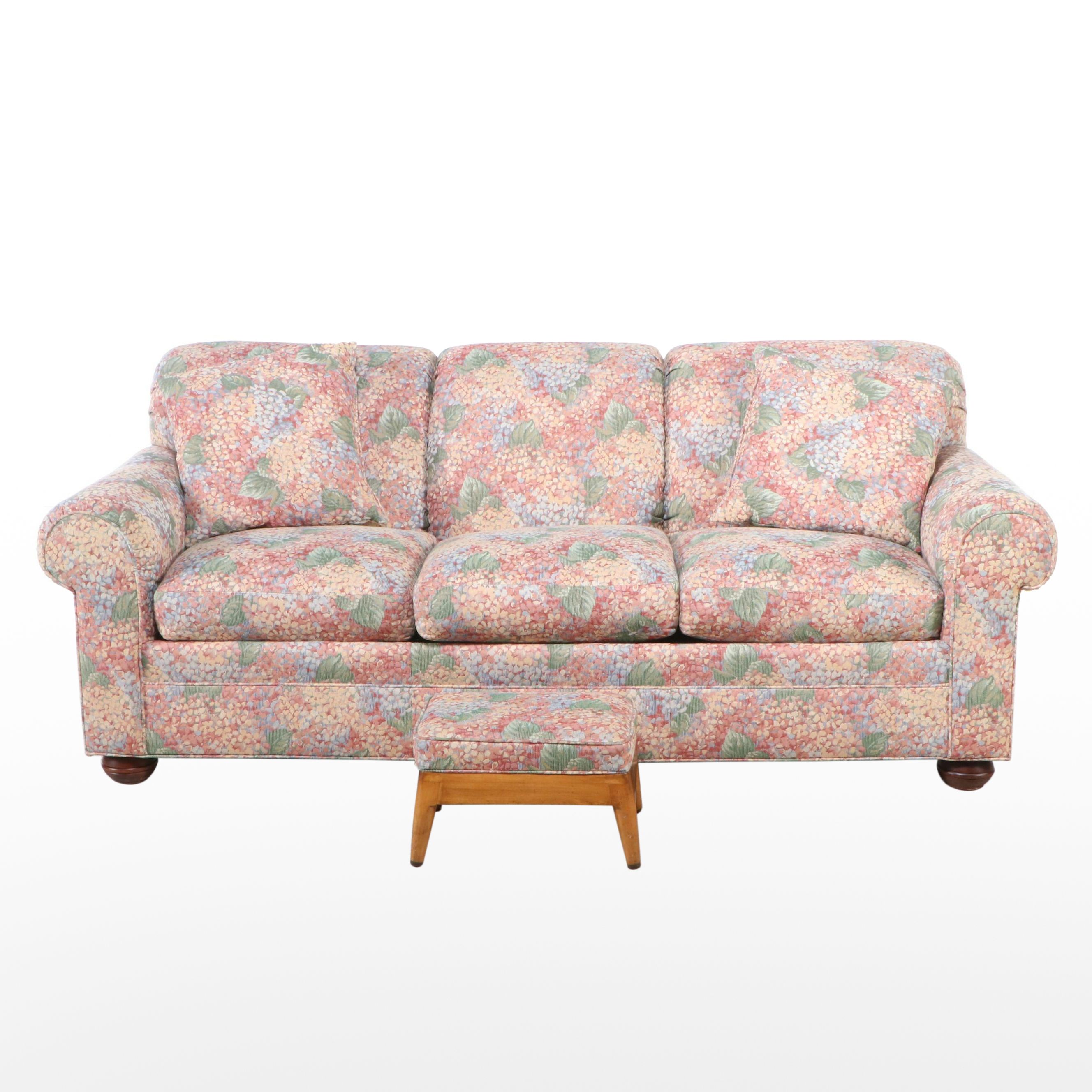Lexington Floral Upholstered Sofa