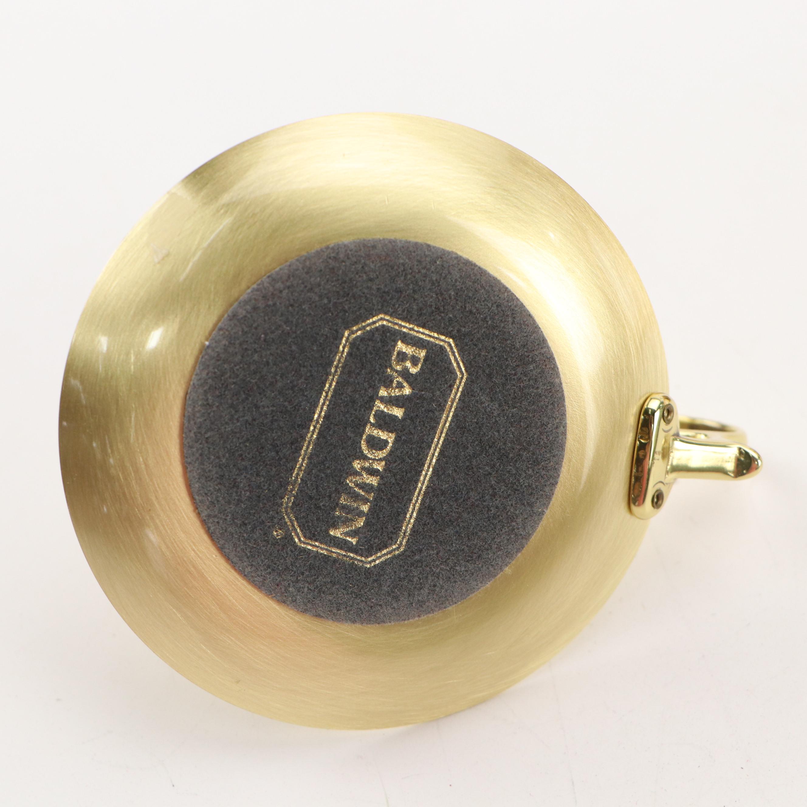 Baldwin and Other Brass Candle Holders, Brass Sconce, and More