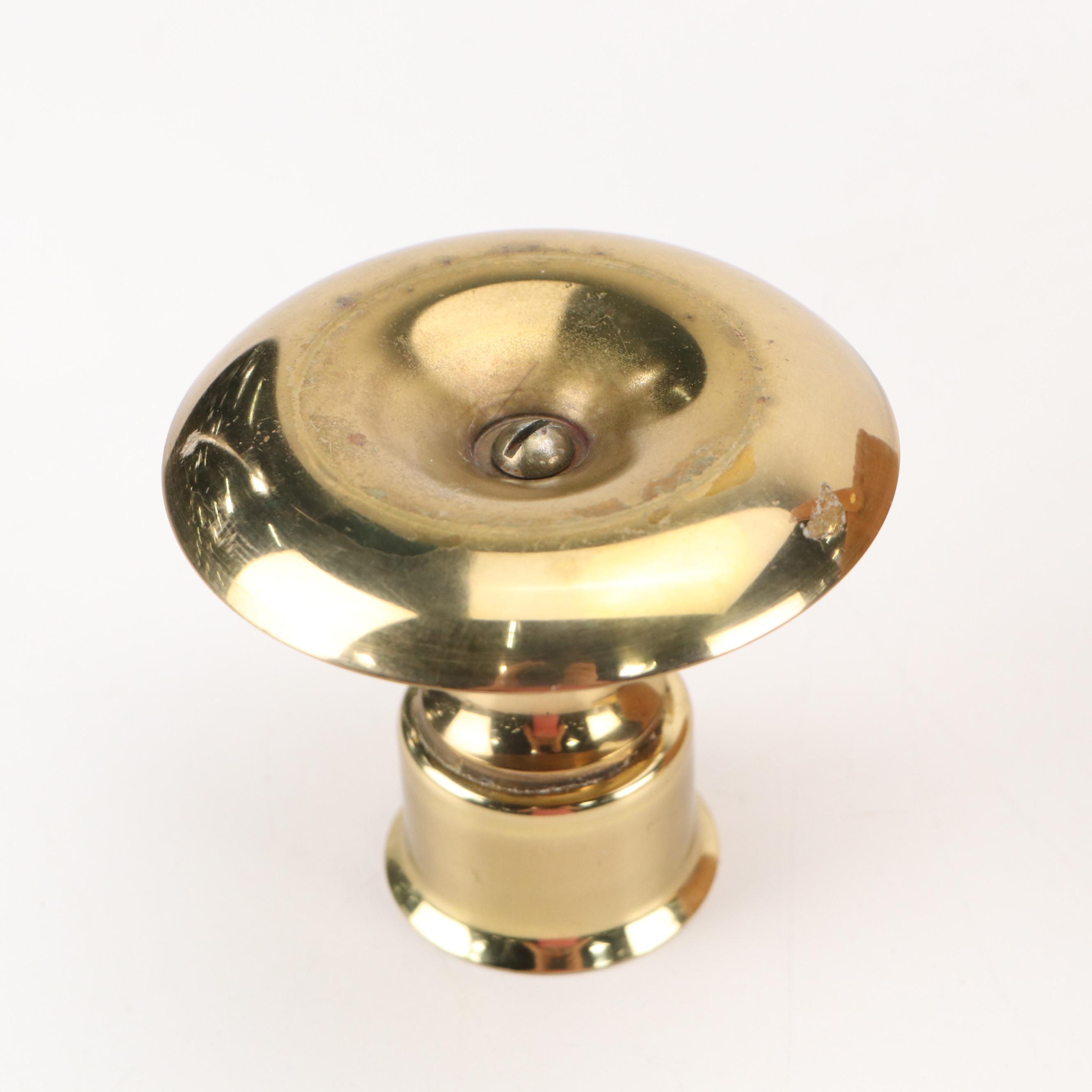 Baldwin and Other Brass Candle Holders, Brass Sconce, and More