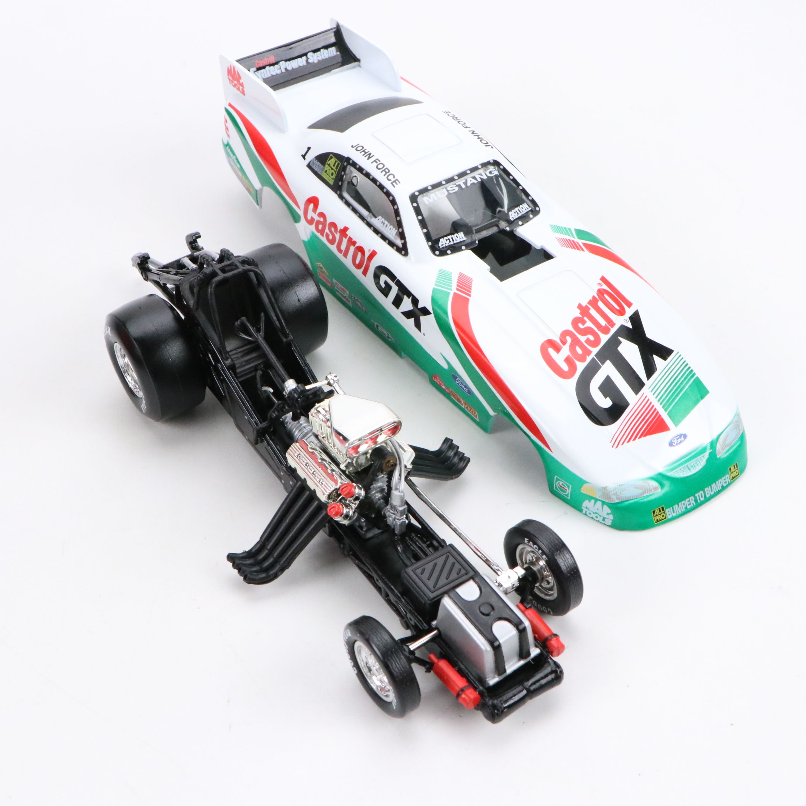 All Pro "John Force" Model Car and Tool Set