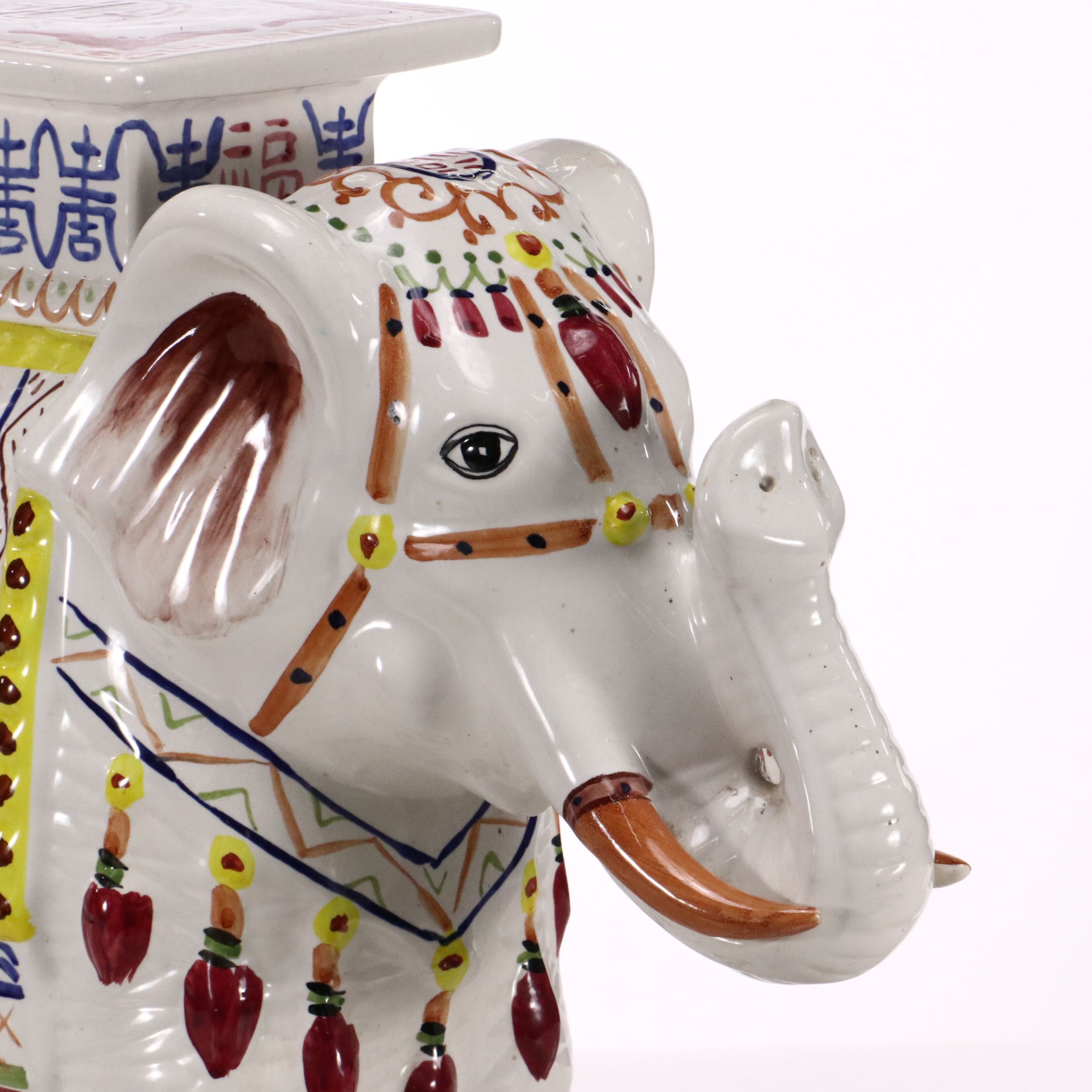 Chinese Style Hand-Painted Ceramic Garden Stool