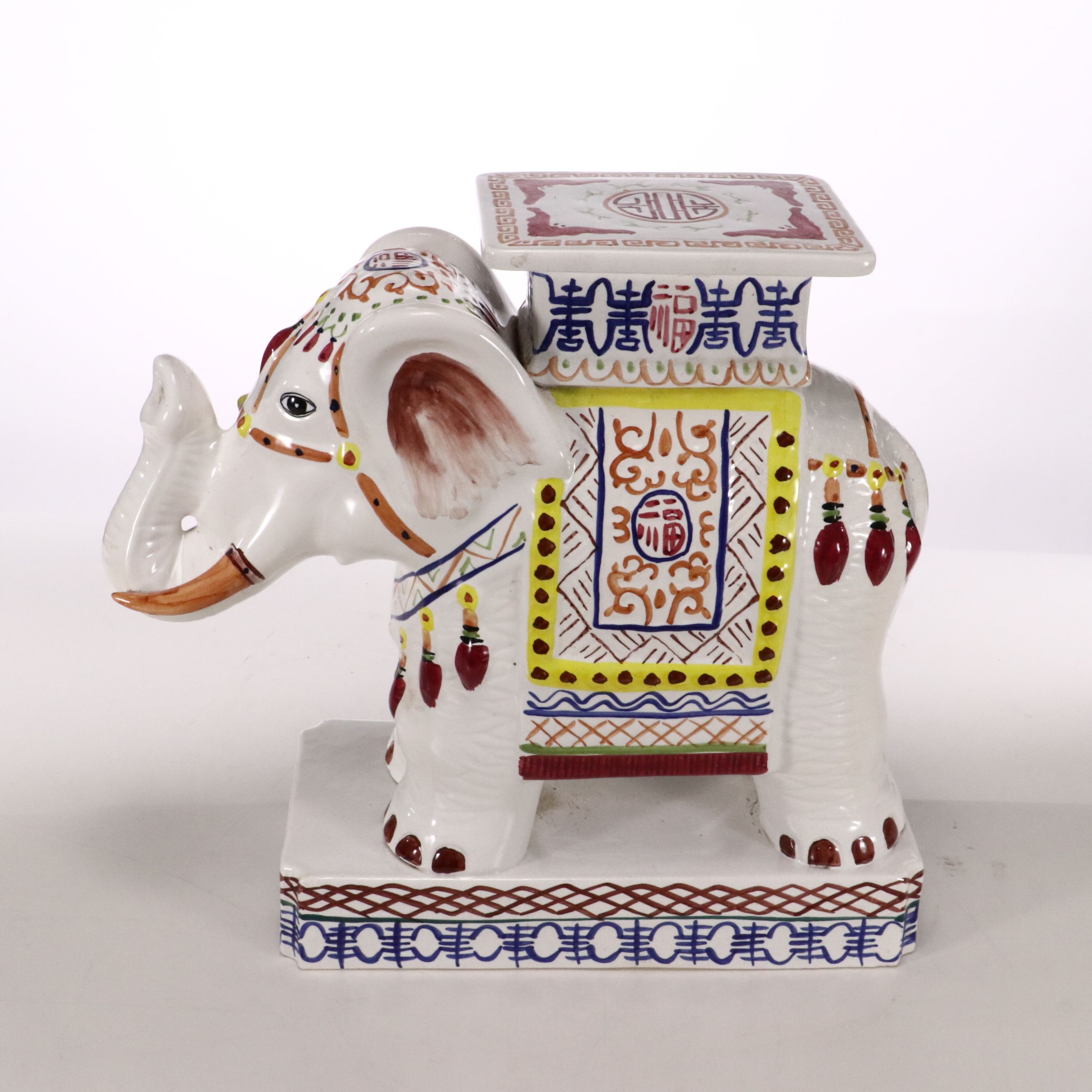 Chinese Style Hand-Painted Ceramic Garden Stool