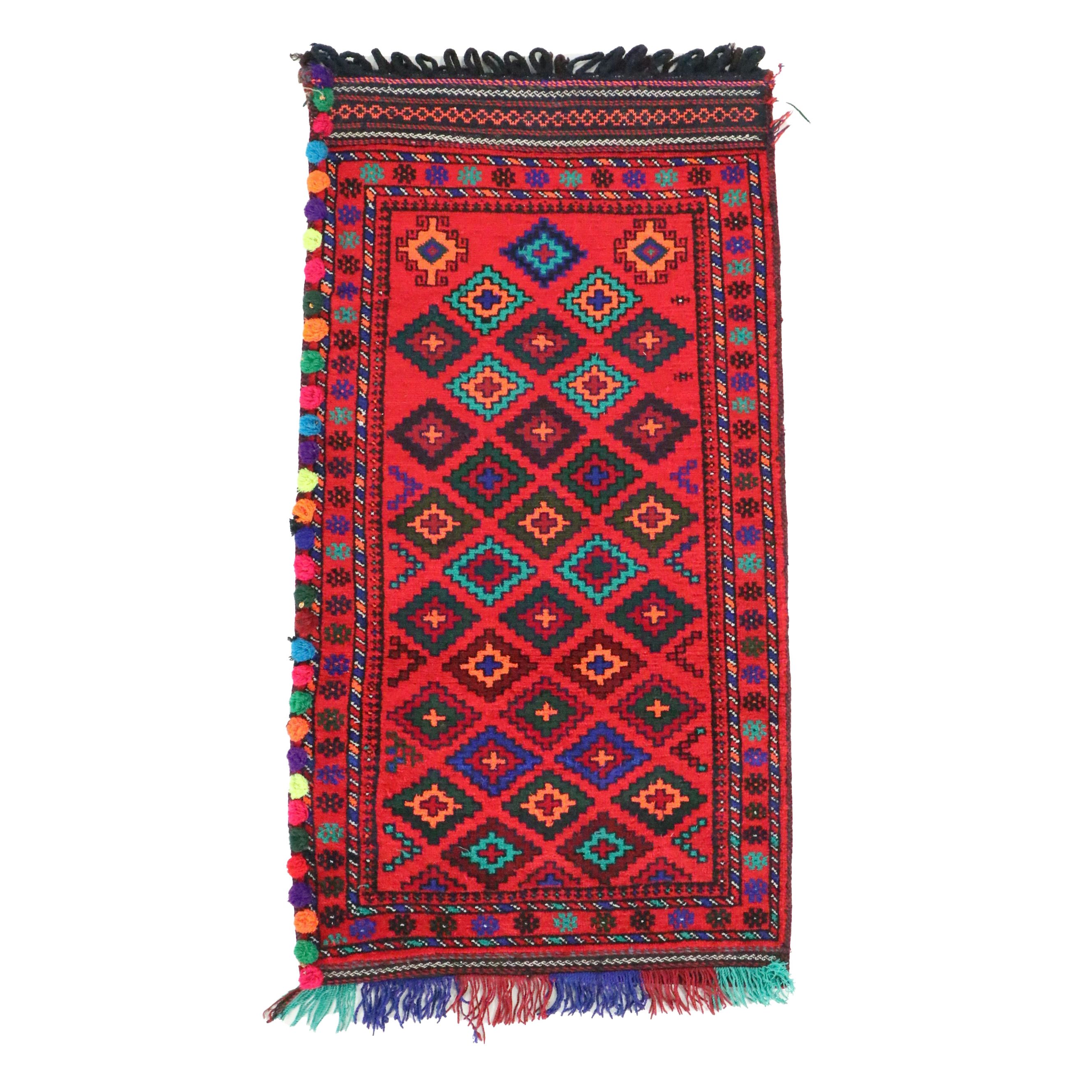 Handmade Afghan Baluch Balisht Storage Bag