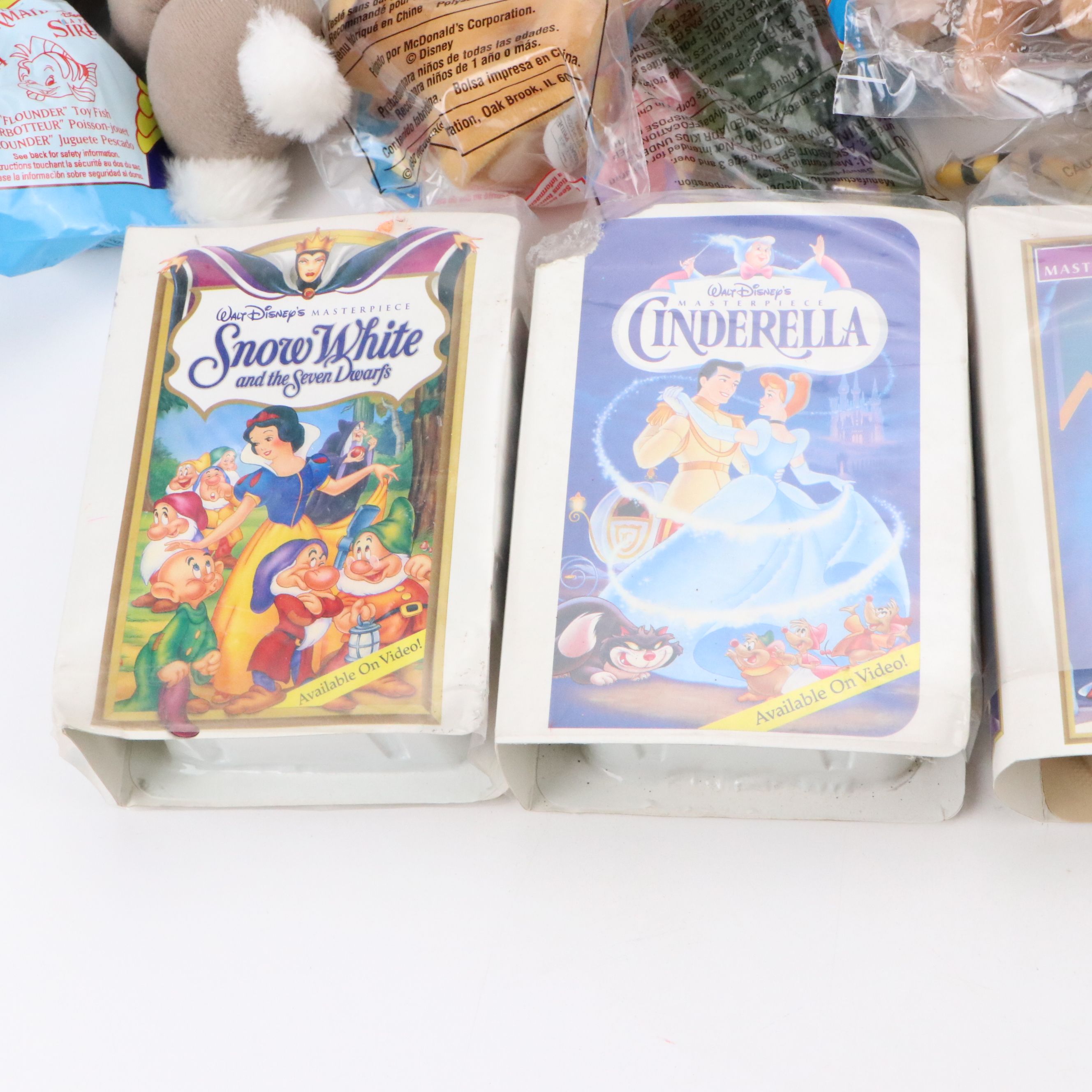 McDonald's Happy Meal Disney Movie Dolls, "Lion King II" Plush Toys and More