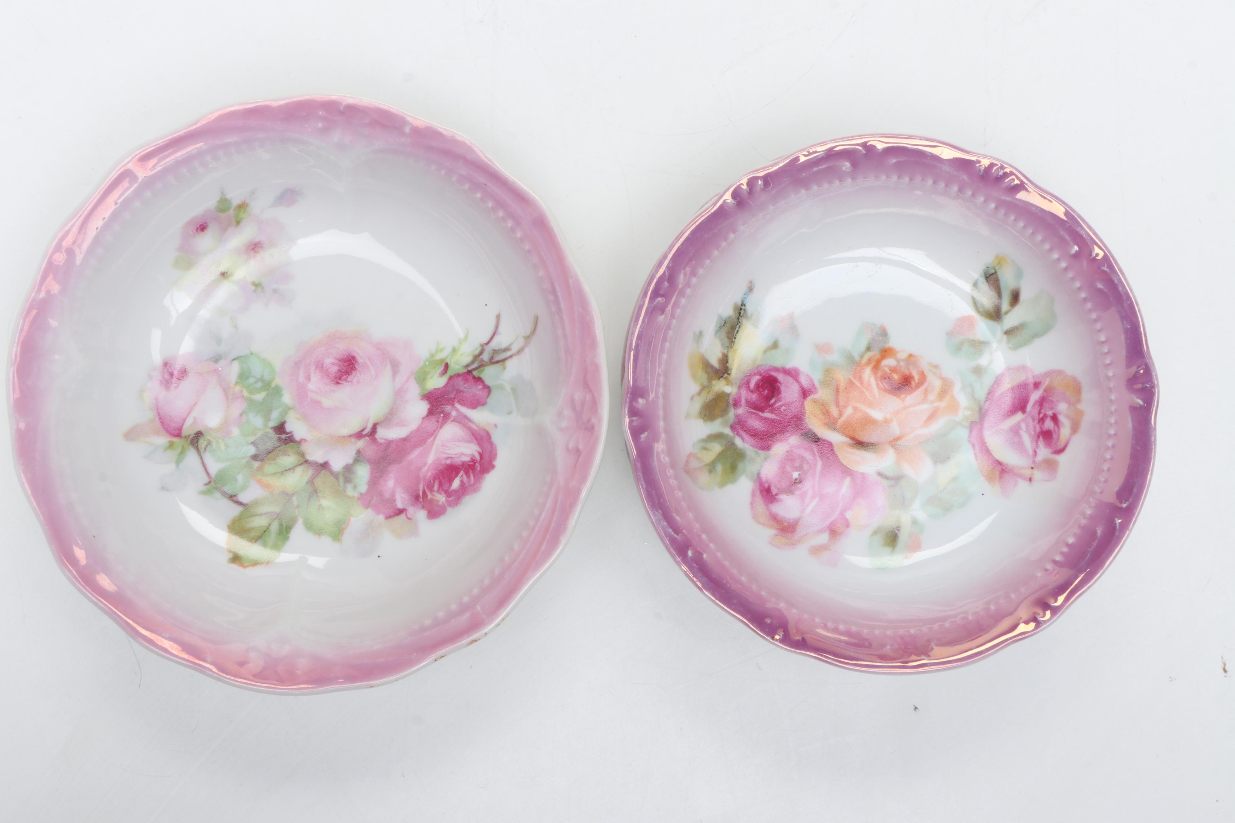 German and Other Victorian Porcelain Table Accessories