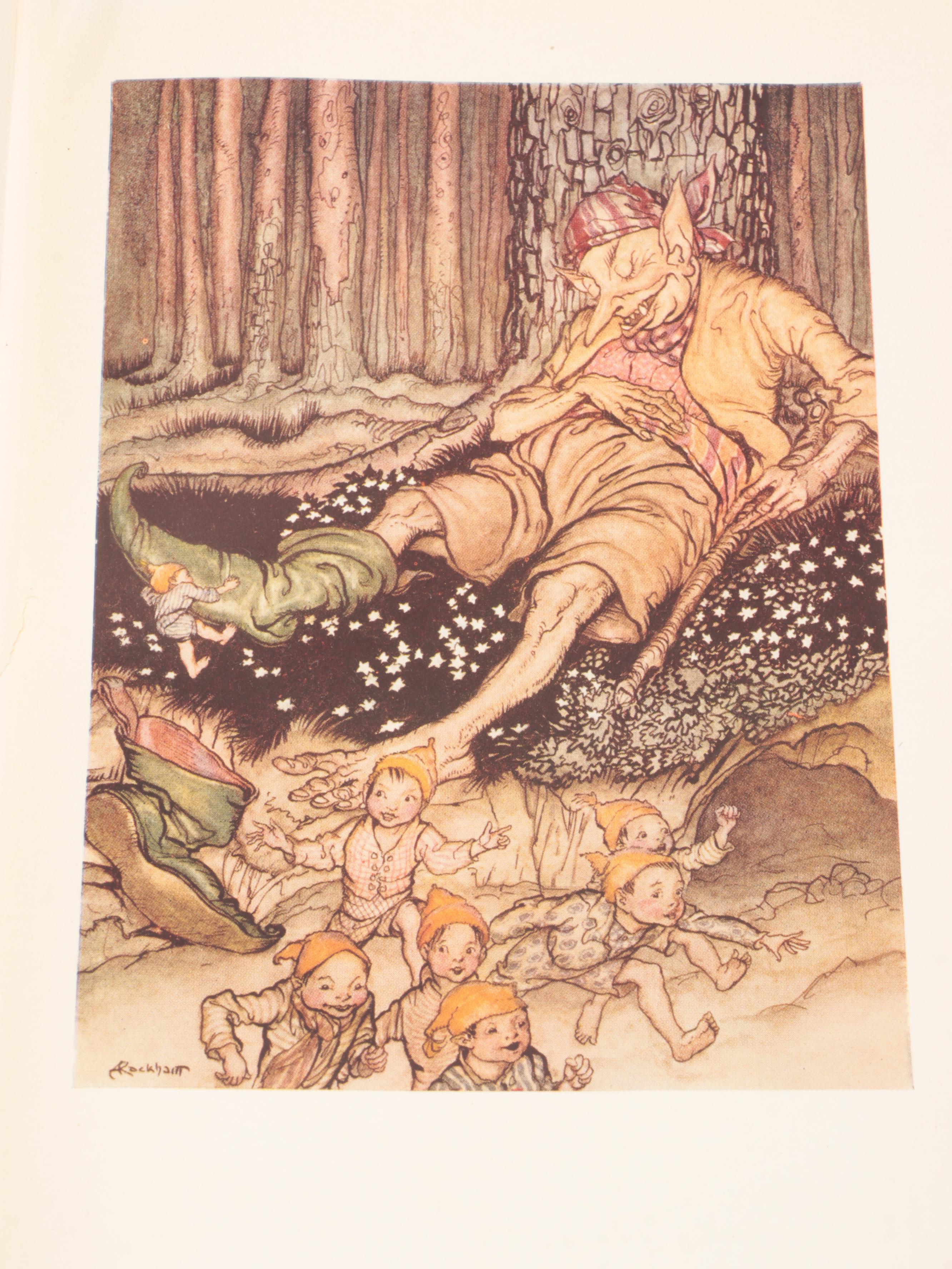 First Edition "The Arthur Rackham Fairy Book" by Arthur Rackham, 1933