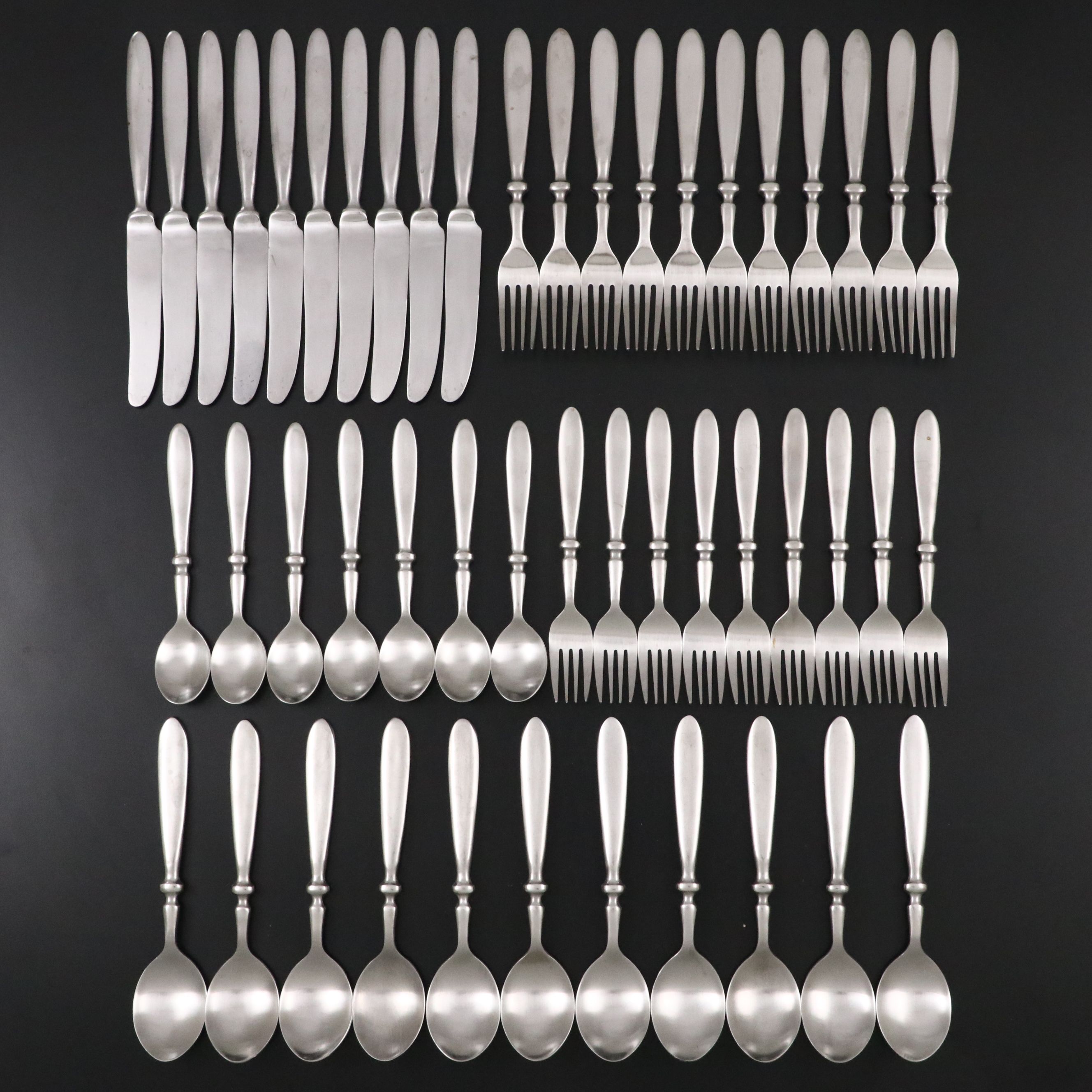 Hampton "Bistro" Satin Finish Stainless Flatware