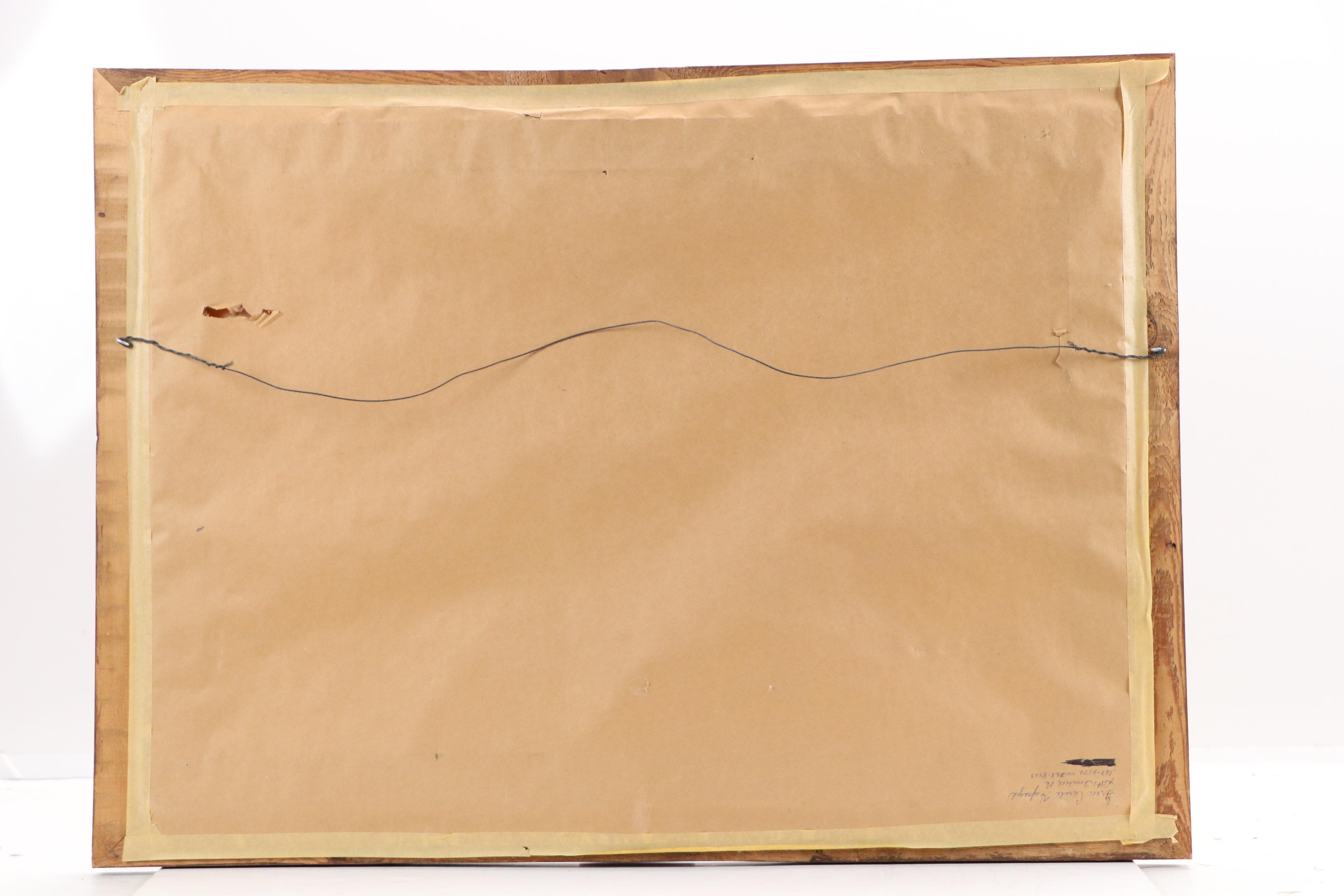 Grace Caroll Hufnagel Still Life Oil Painting of Apothecary Bottles, 1970