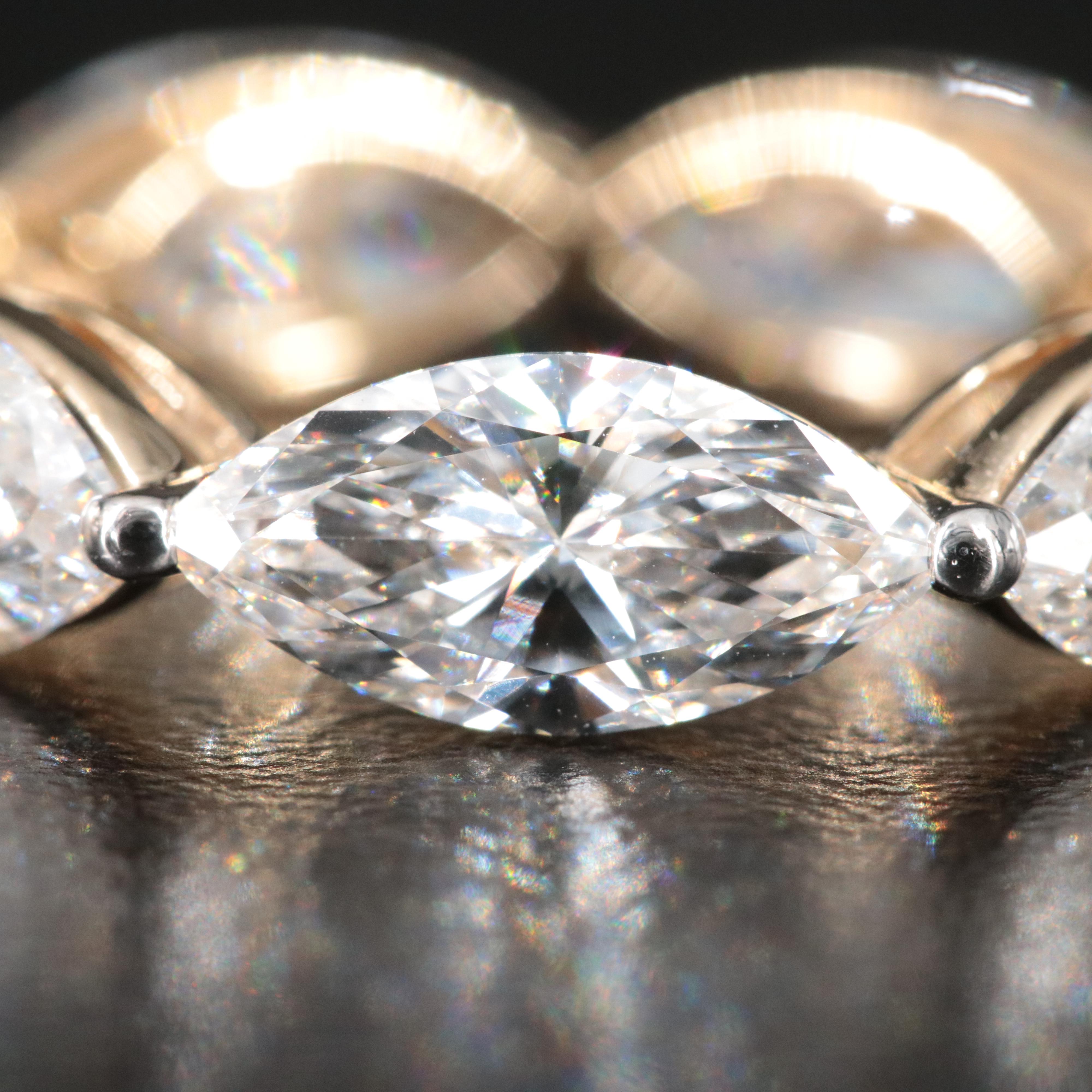 14K 6.30 CTW Lab Grown Diamond Eternity Band