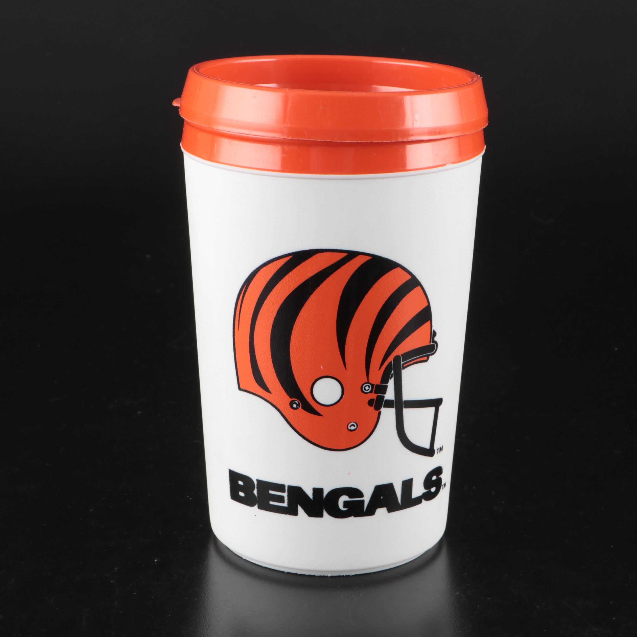 Cincinnati Bengals and Bearcats Beer and Wine Glasses with NFL Restaurant Guide