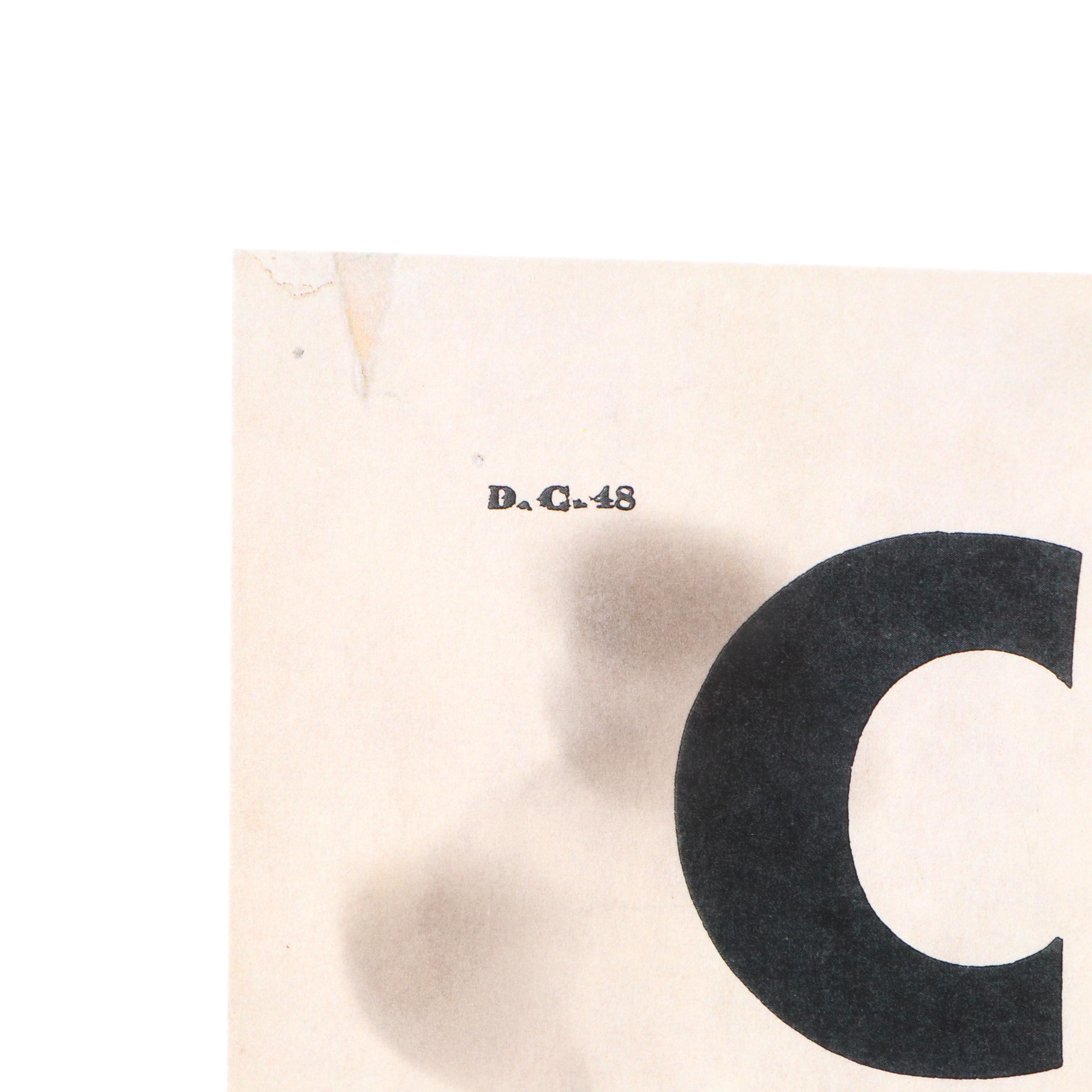 Prohibition Era Whisky Prescription Form with Reproduction Sign