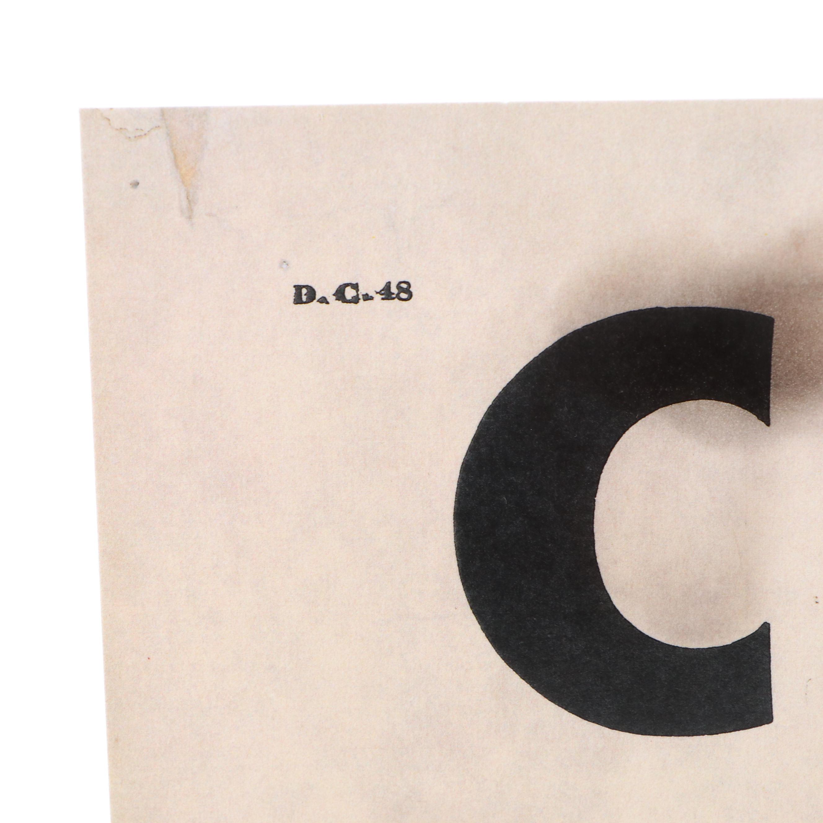 Prohibition Era Whisky Prescription Form with Reproduction Sign