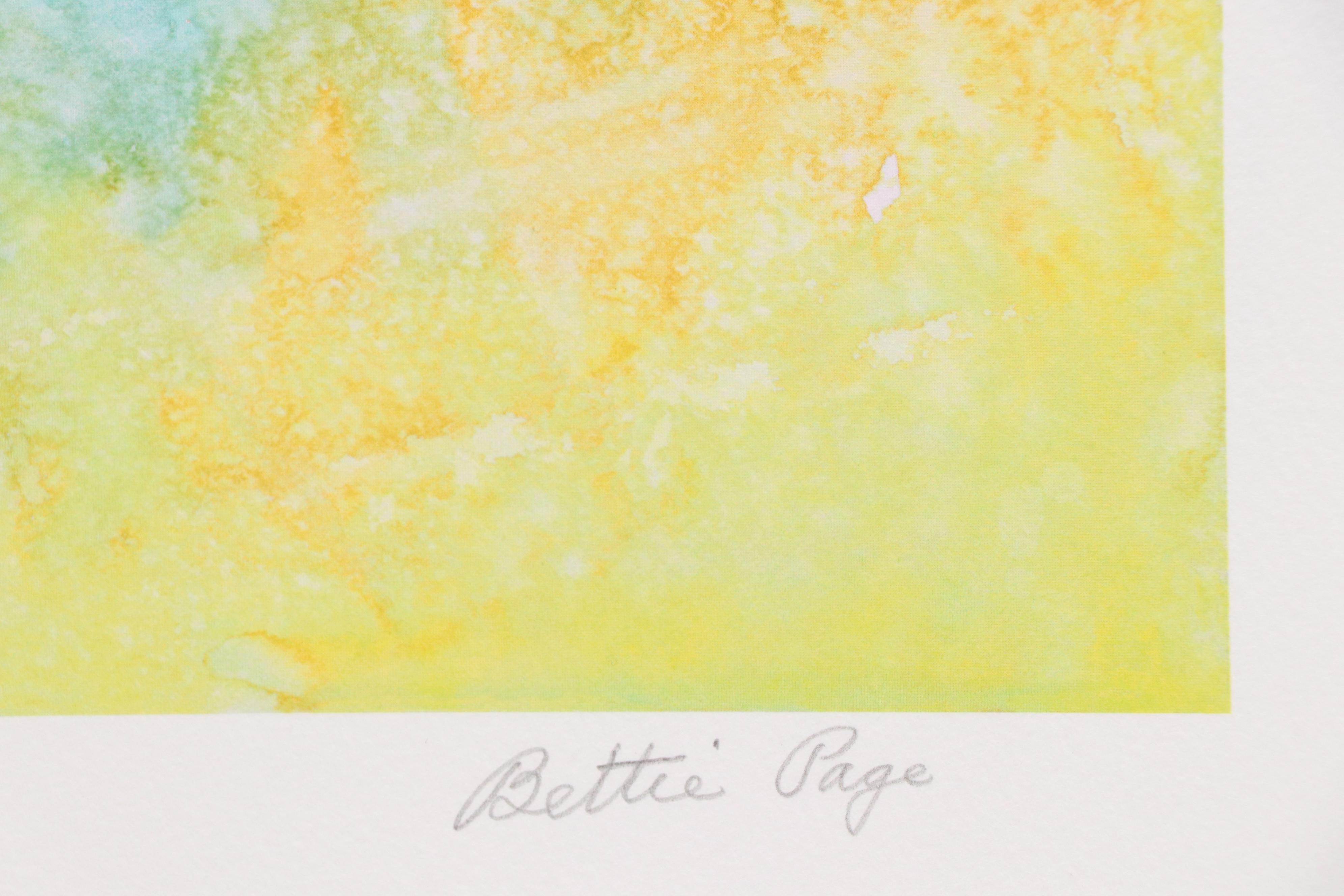 Olivia De Berardinis Pin-Up Giclées of Bettie Page, 21st Century