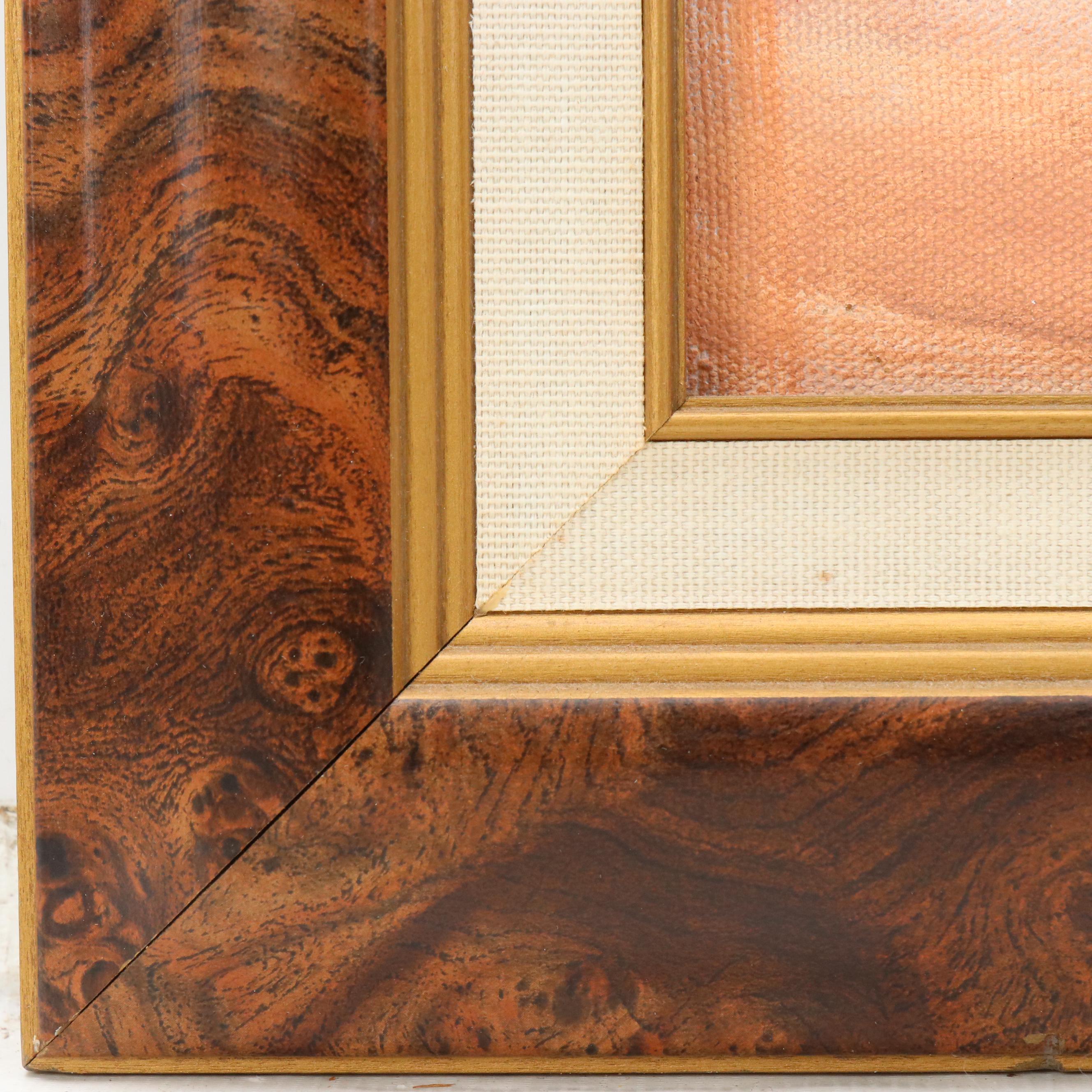 Janice Guttman Garden Landscape Acrylic Painting, 2002