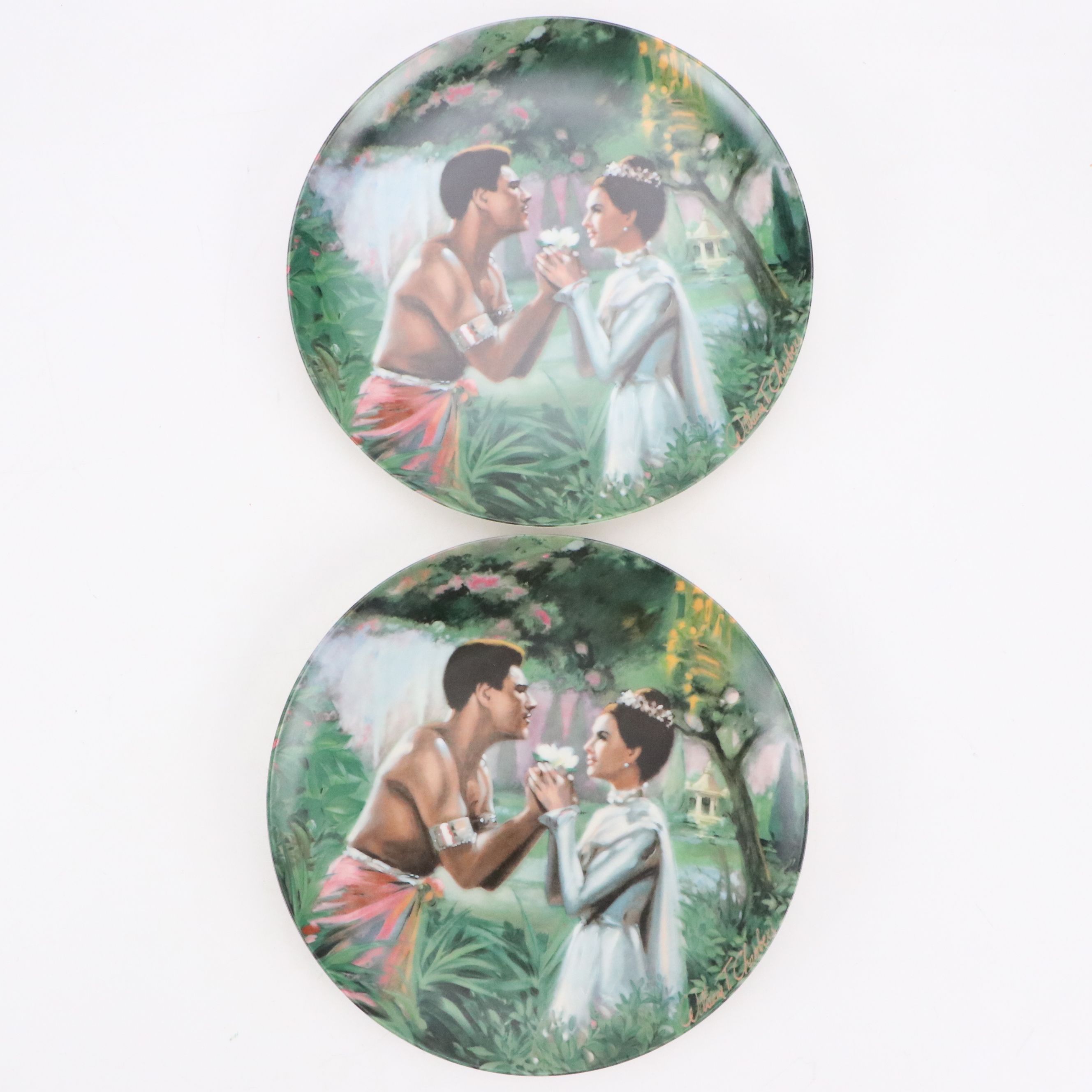 Elaine Gignilliat "South Pacific" Series Ceramic Collector Plates and More