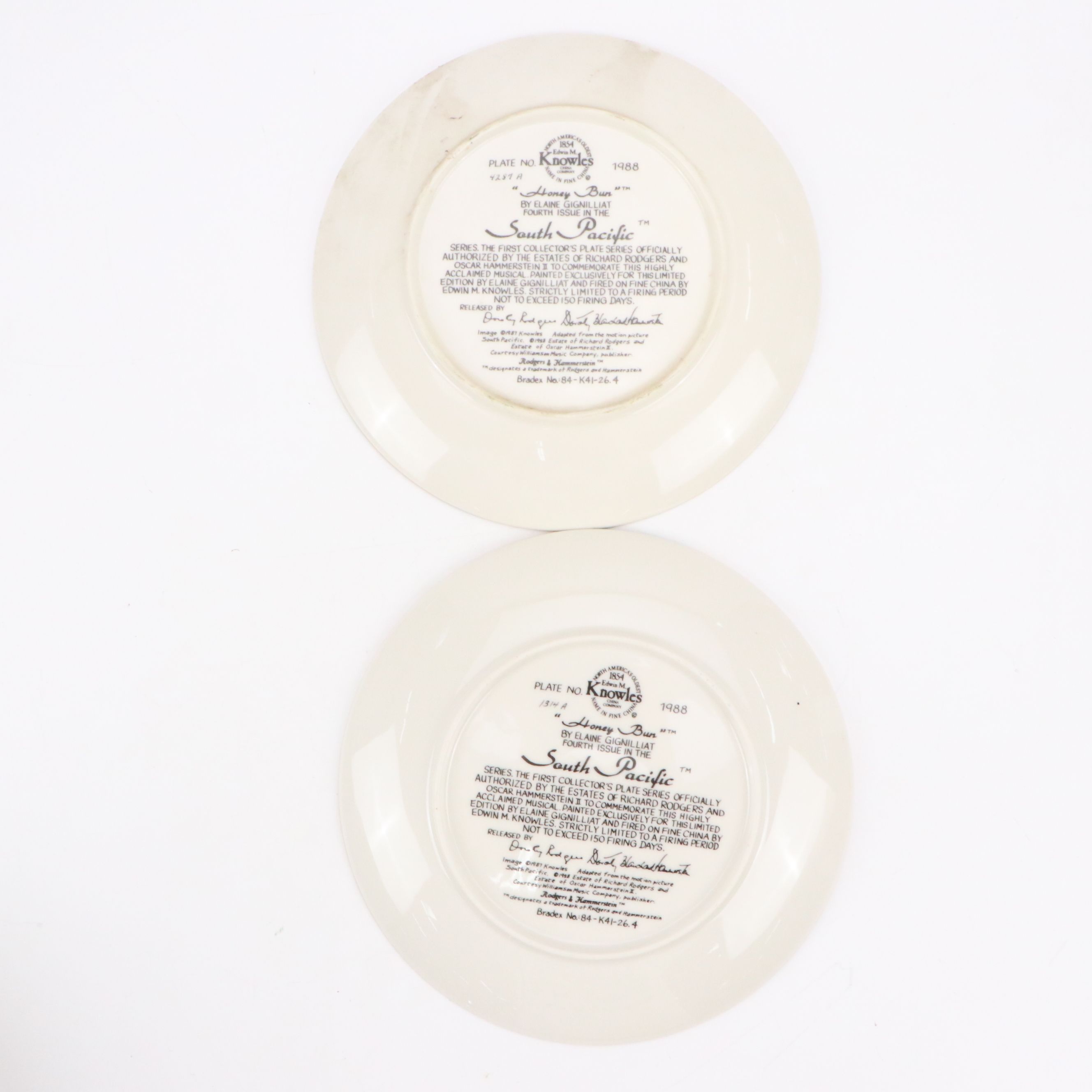 Elaine Gignilliat "South Pacific" Series Ceramic Collector Plates and More