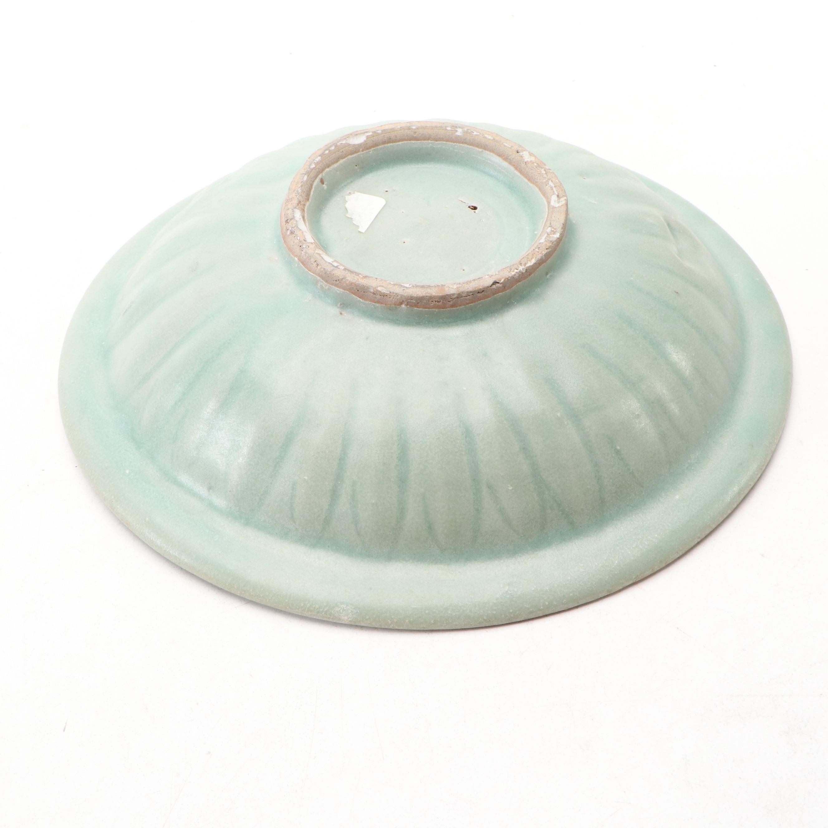Celadon Glaze Stoneware and Other Pottery Bowls