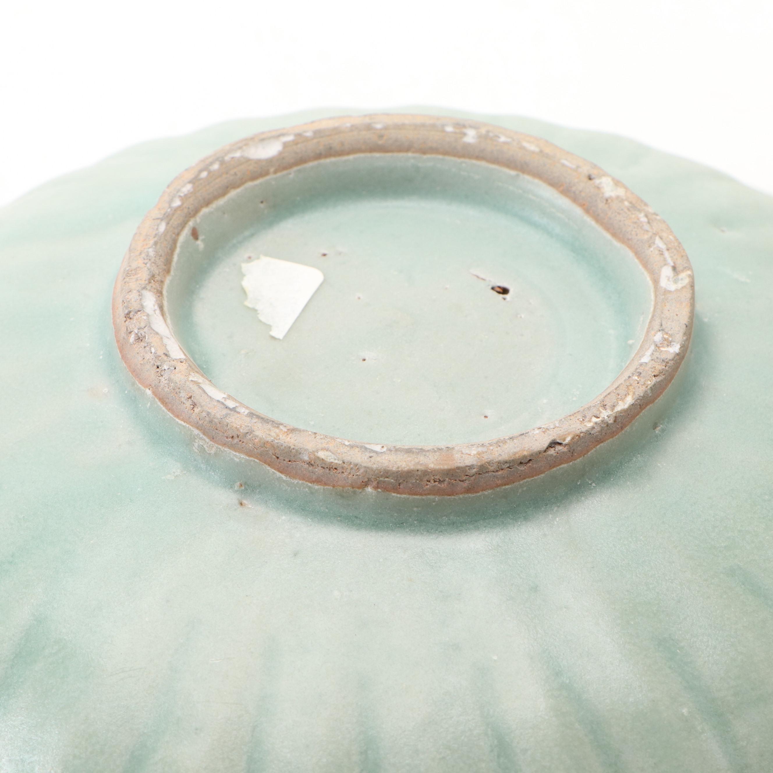 Celadon Glaze Stoneware and Other Pottery Bowls
