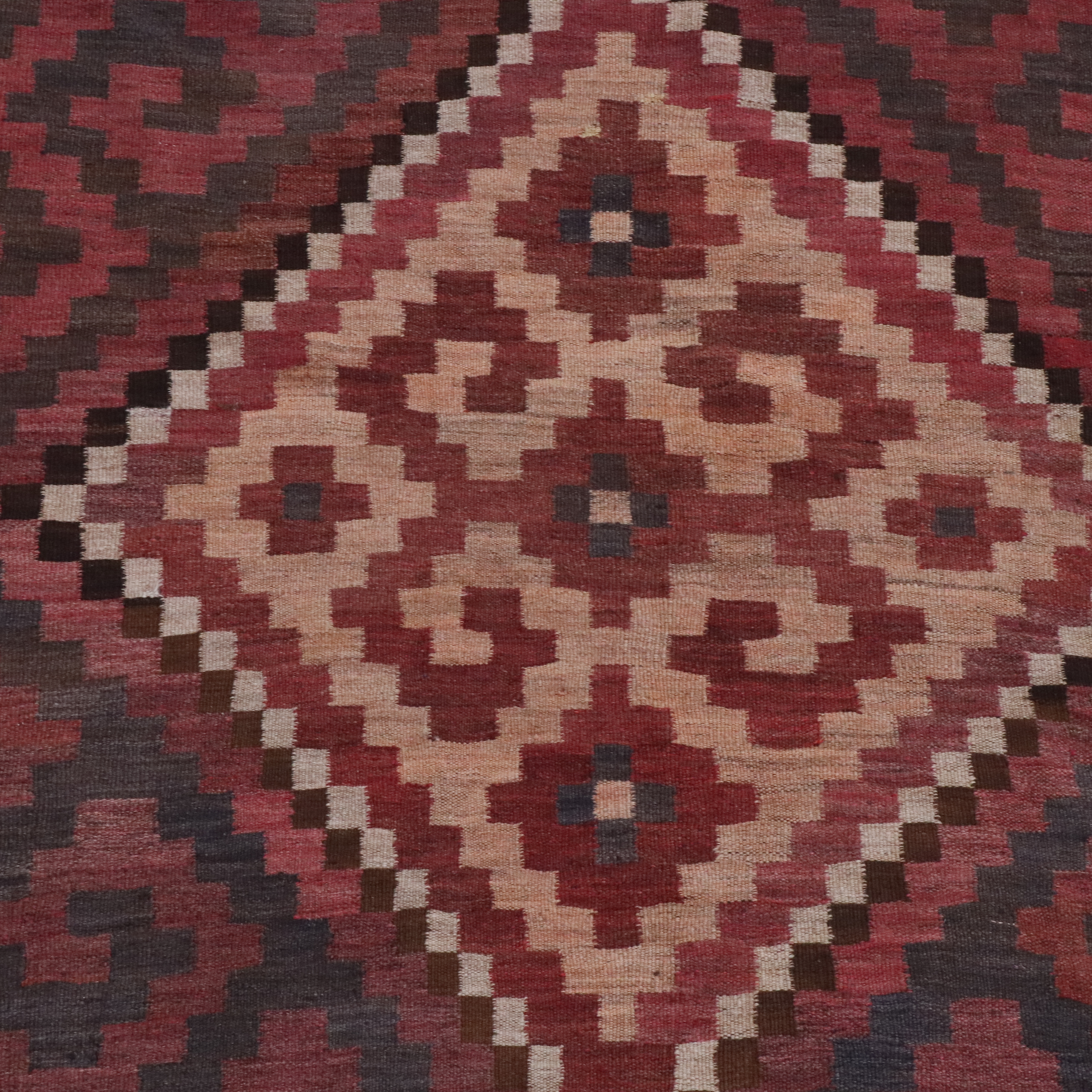 4'10 x 16'1 Handwoven Turkish Kilim Long Rug