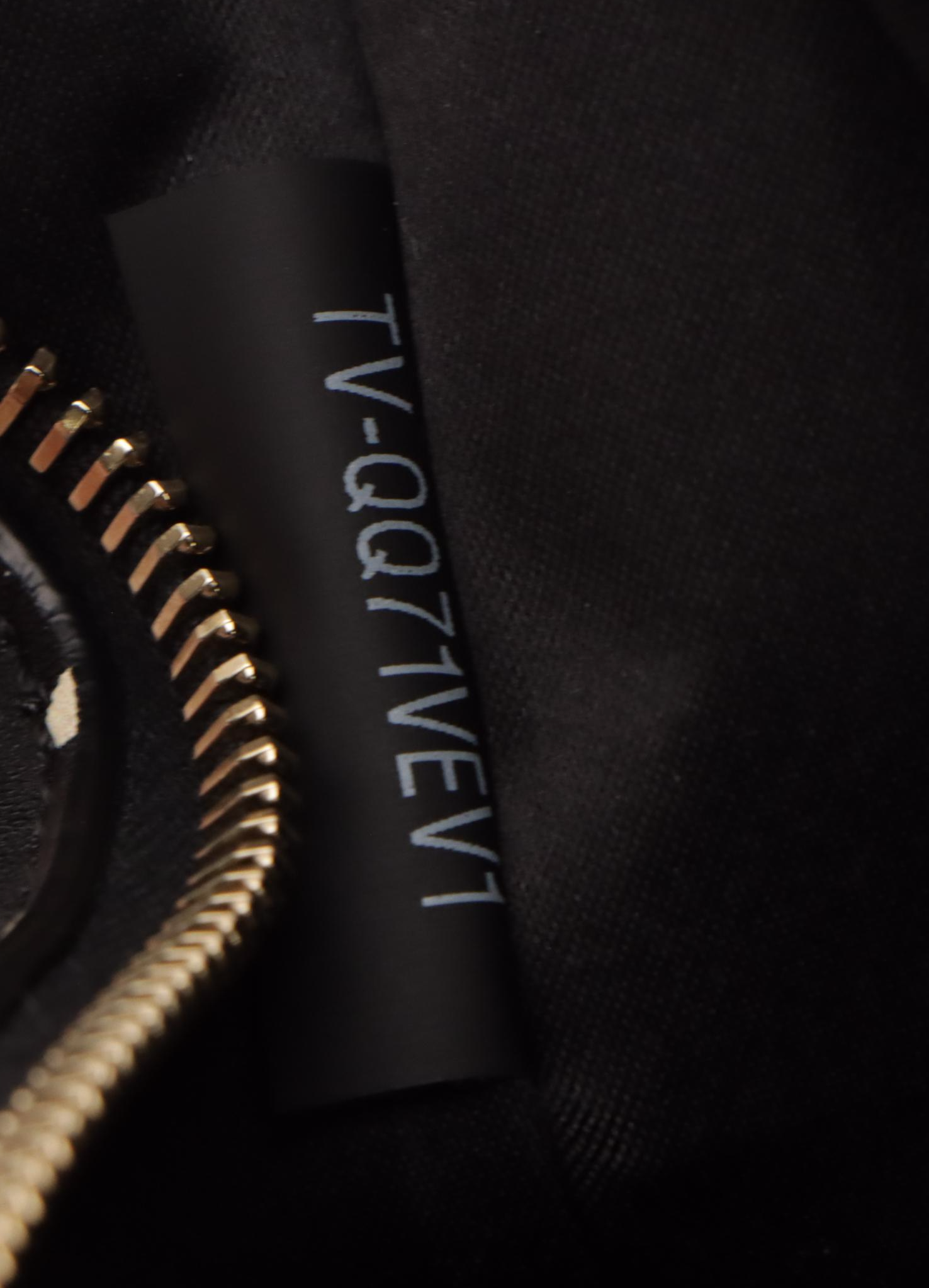 Valentino Garavani Candystud Zip Pouch in Dot Print Quilted Leather