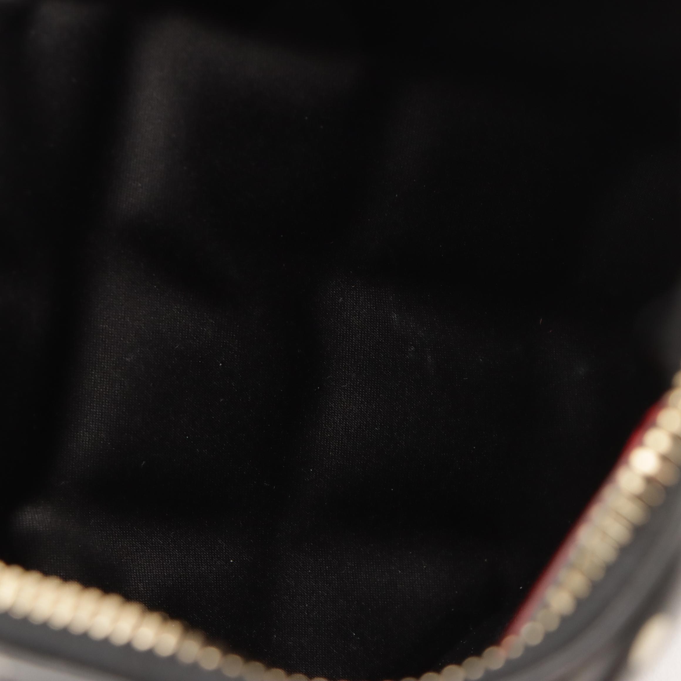 Valentino Garavani Candystud Zip Pouch in Dot Print Quilted Leather