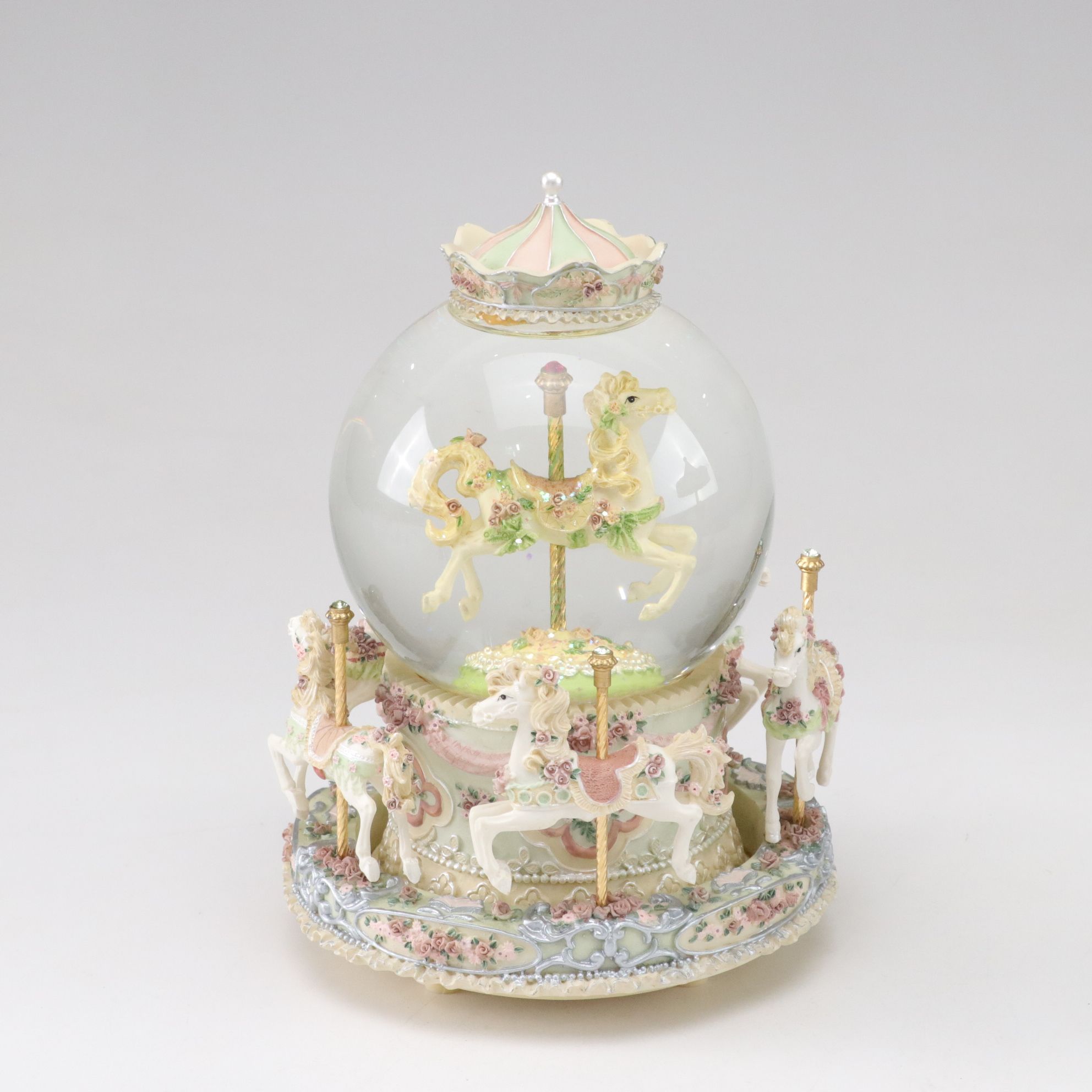 Merry-Go-Round Music Boxes, Late 20th to 21st Century