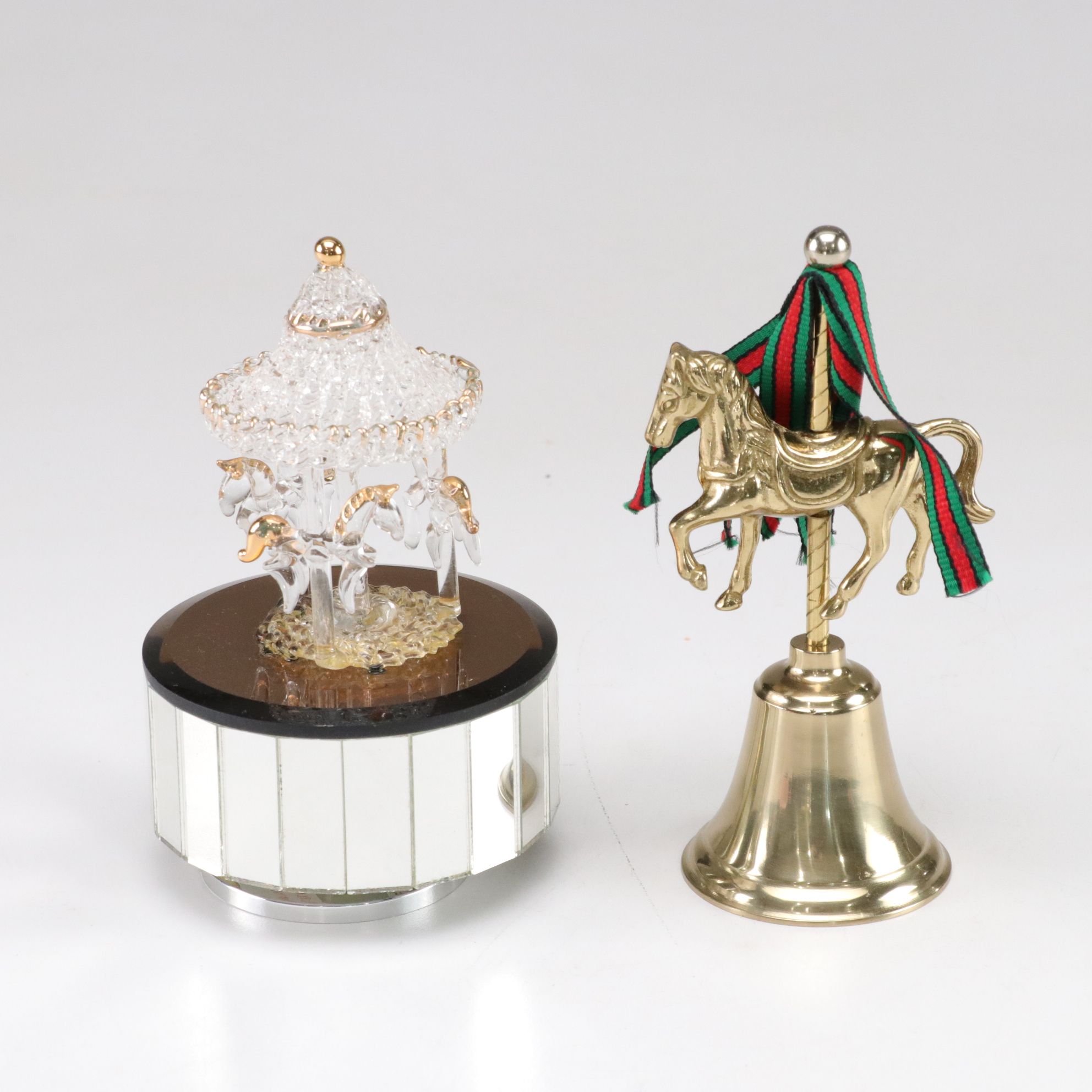 Merry-Go-Round Music Boxes, Late 20th to 21st Century