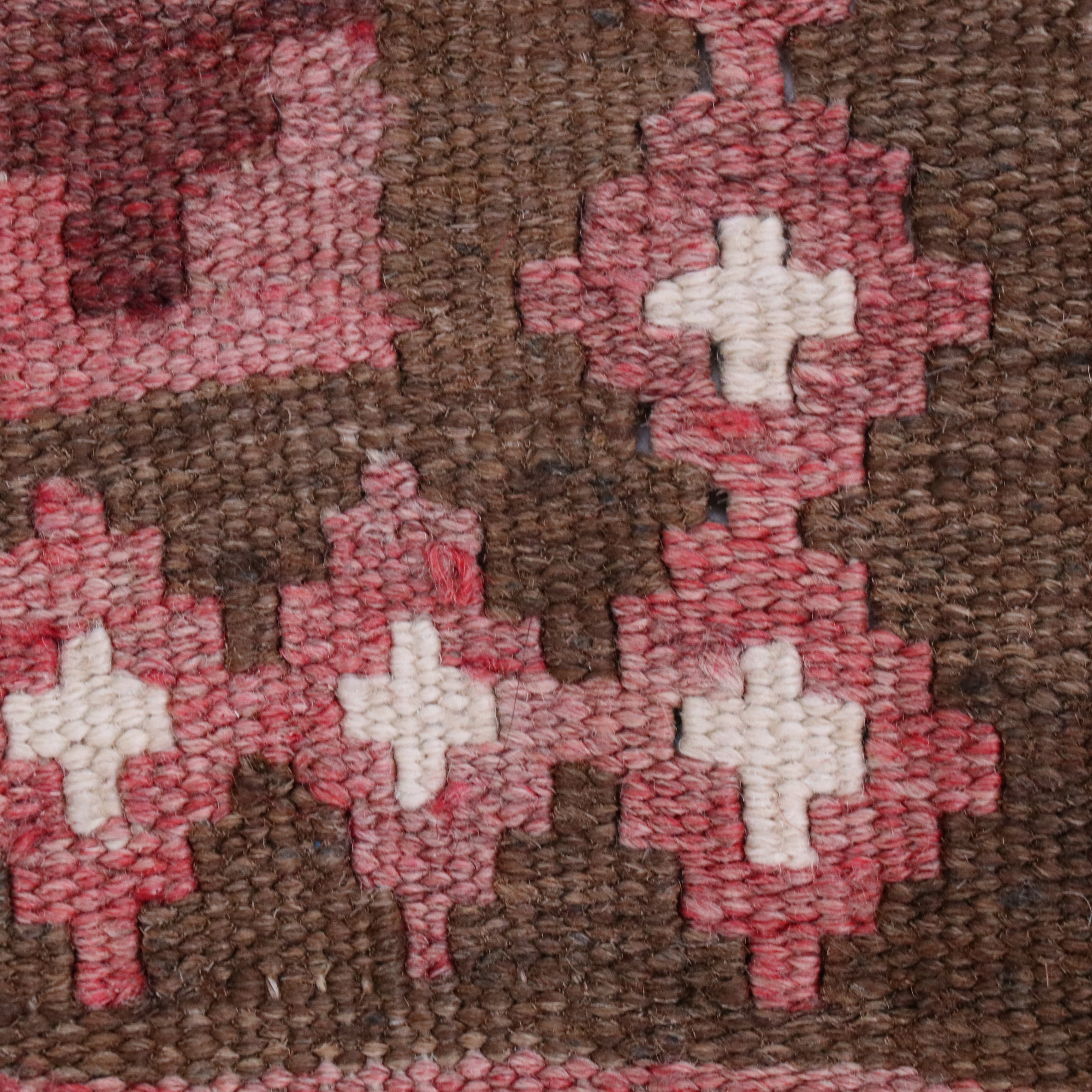 8'2 x 14'1 Handwoven Turkish Kilim Room-Sized Rug