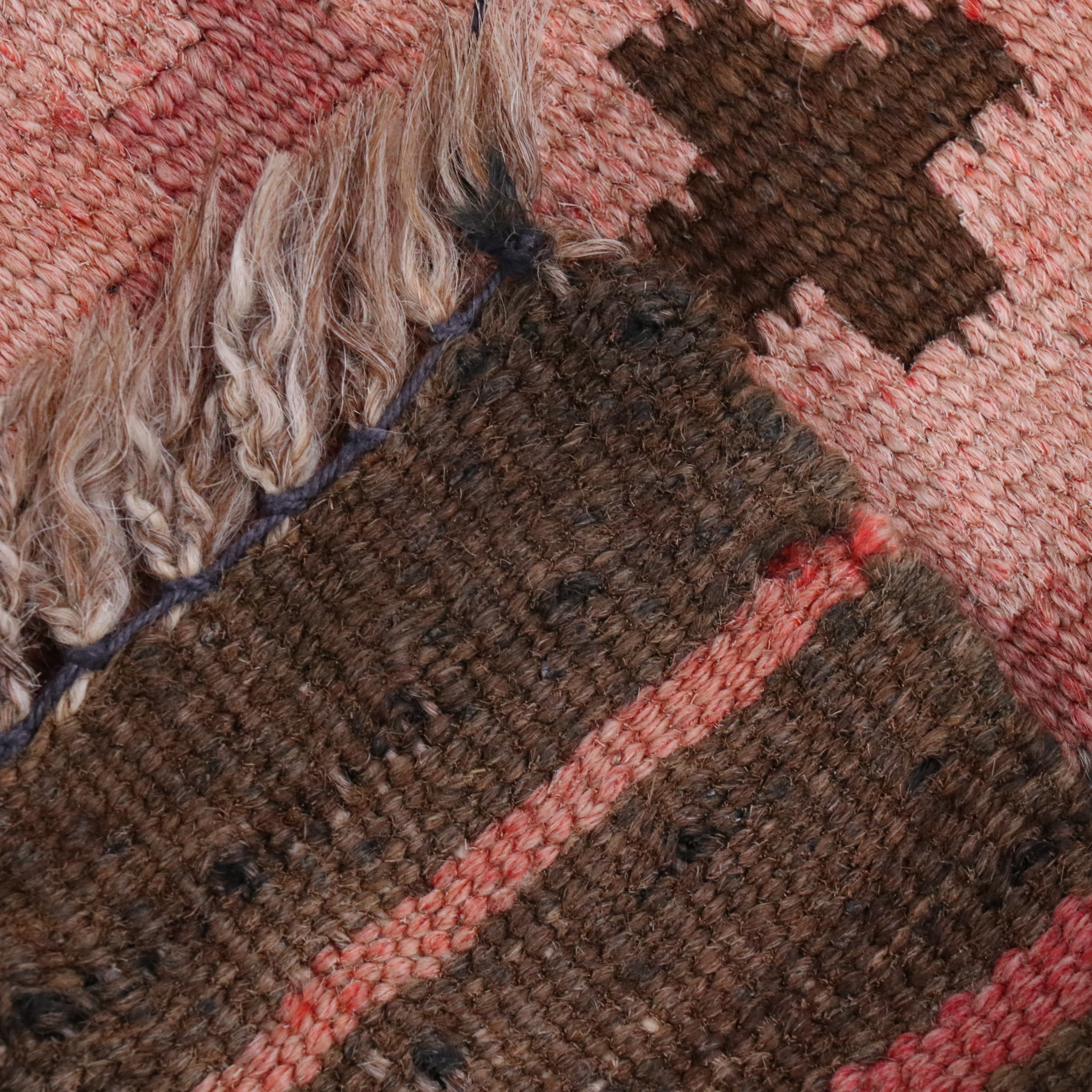 8'2 x 14'1 Handwoven Turkish Kilim Room-Sized Rug