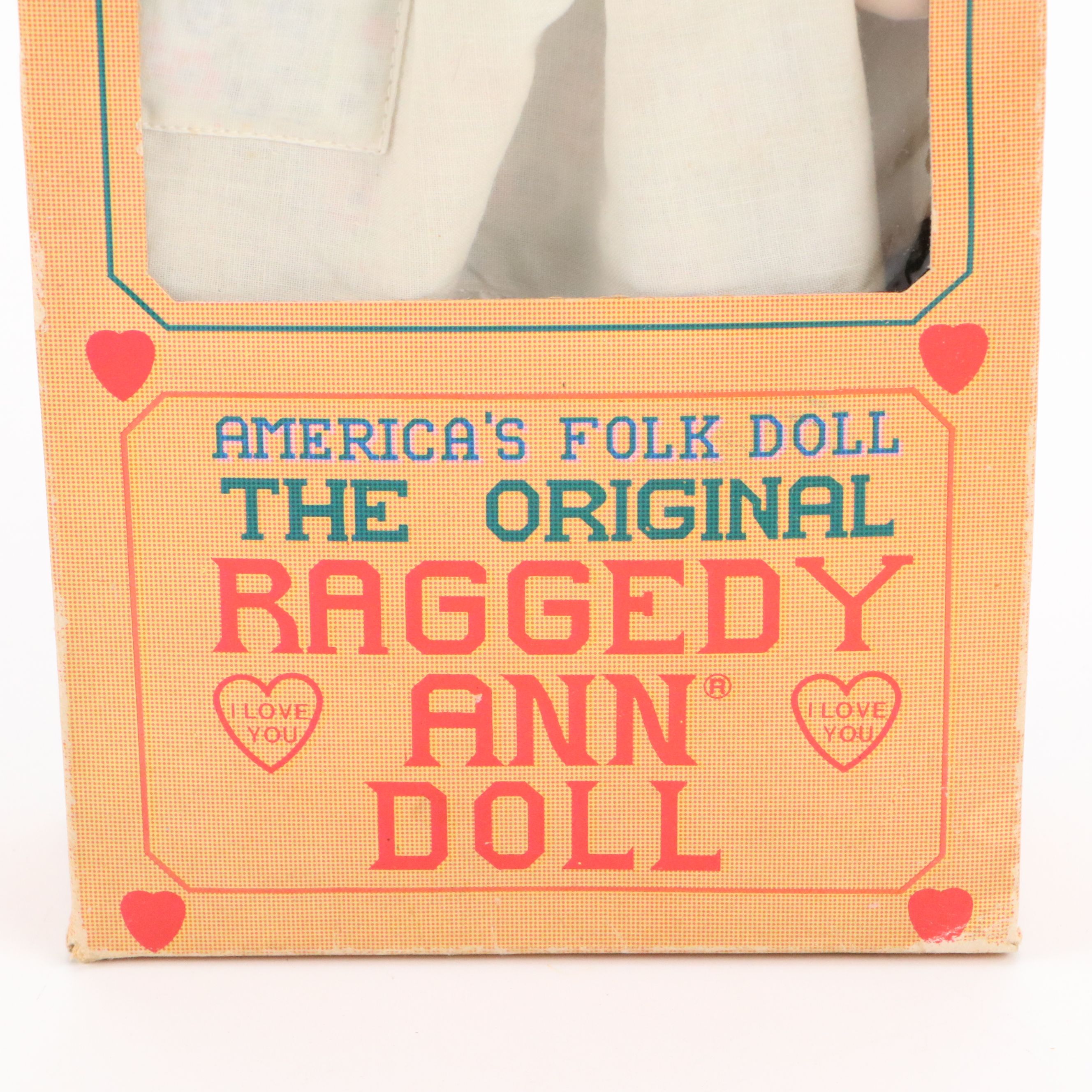 Raggedy Ann and Andy, Gorham 'July' Doll of the Month and Tin Noise Makers