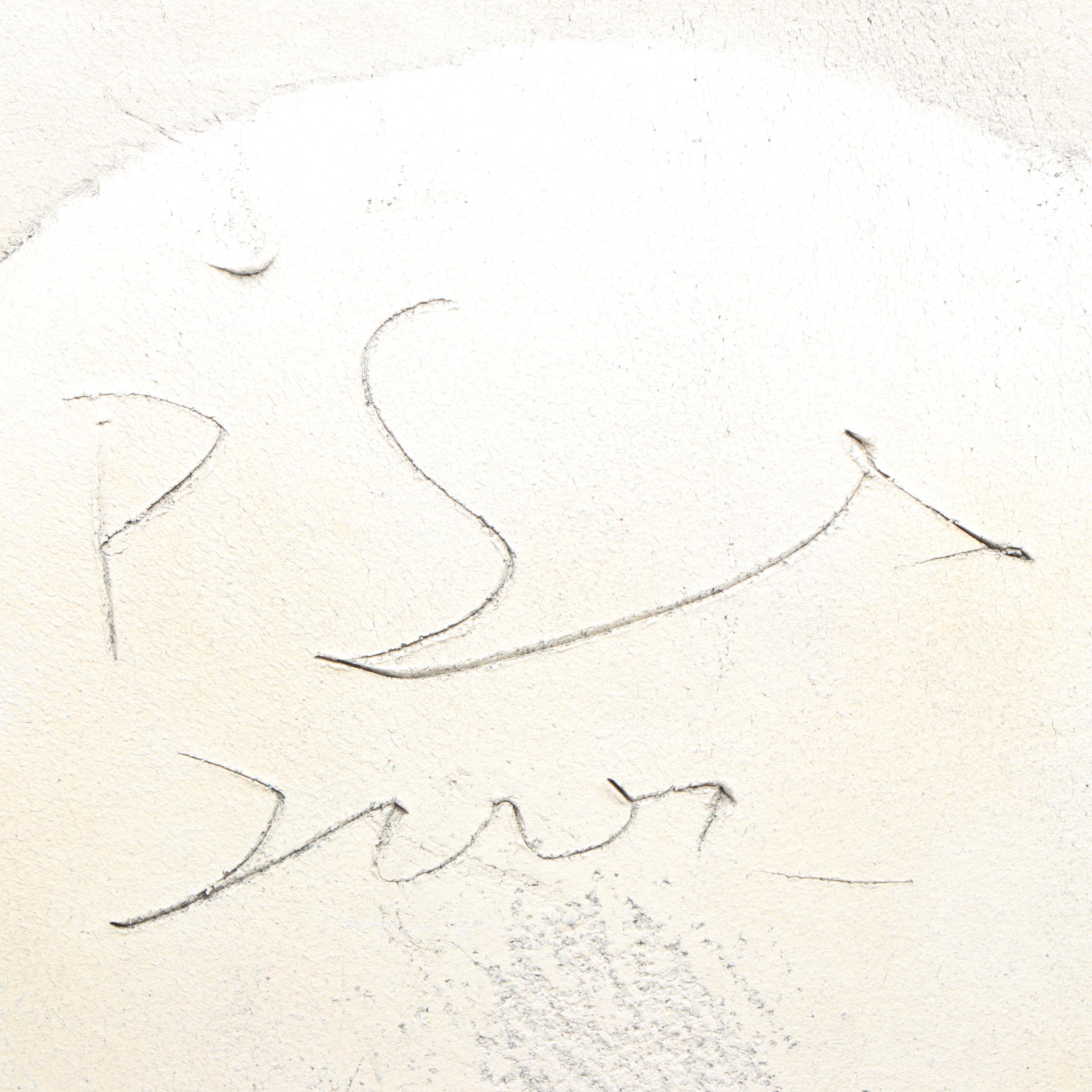 Carved Yaure Baule Passport Mask, Frog Box, Ceramic Plate and Marble Bookends