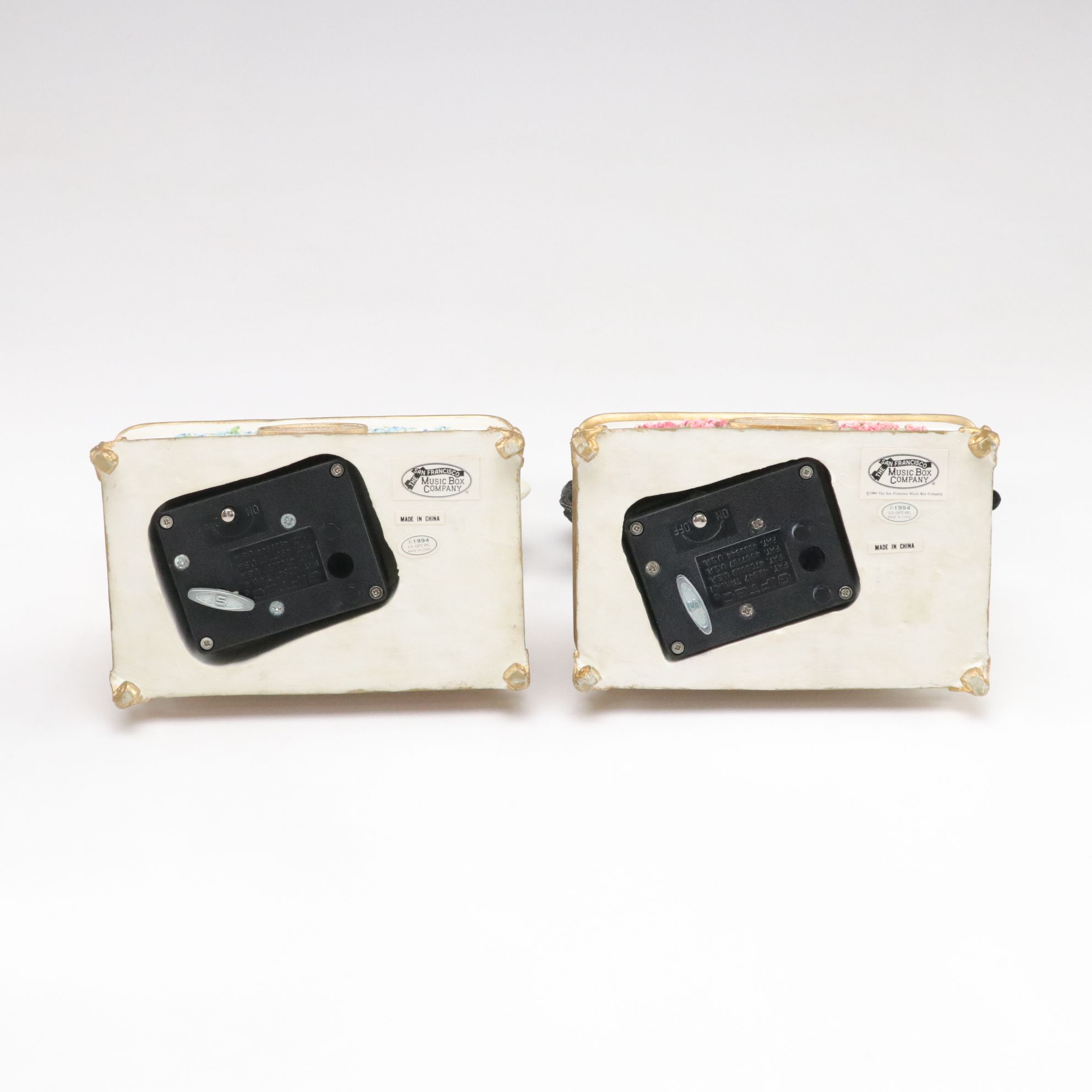 Quilted Ponies "Double Wedding Ring" and "Vine Patch" with Other Carousel Horses